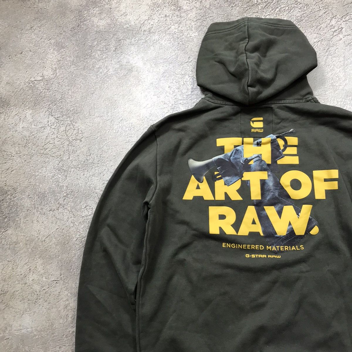 Vintage Vintage Y2K Art Of Raw Graphic Hoodie Streetwear Baggy S Size US S / EU 44-46 / 1 - 6 Thumbnail