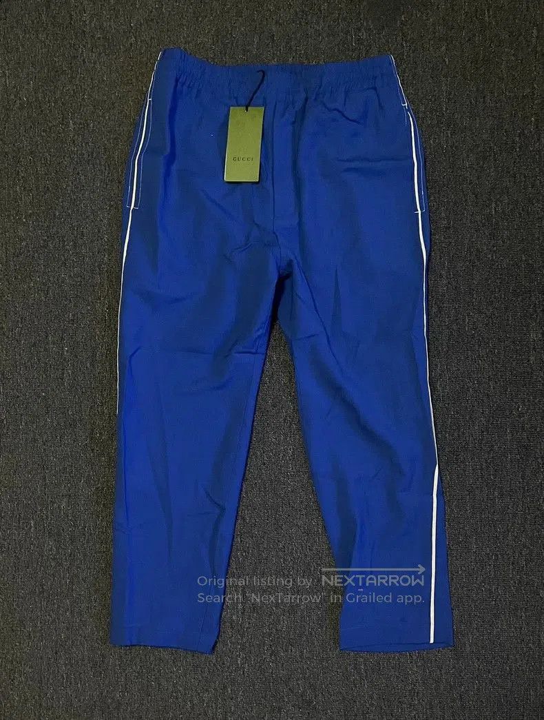 Other Gucci Wool Blend Blue Track Pants. Size US 30 / EU 46 - 1 Thumbnail