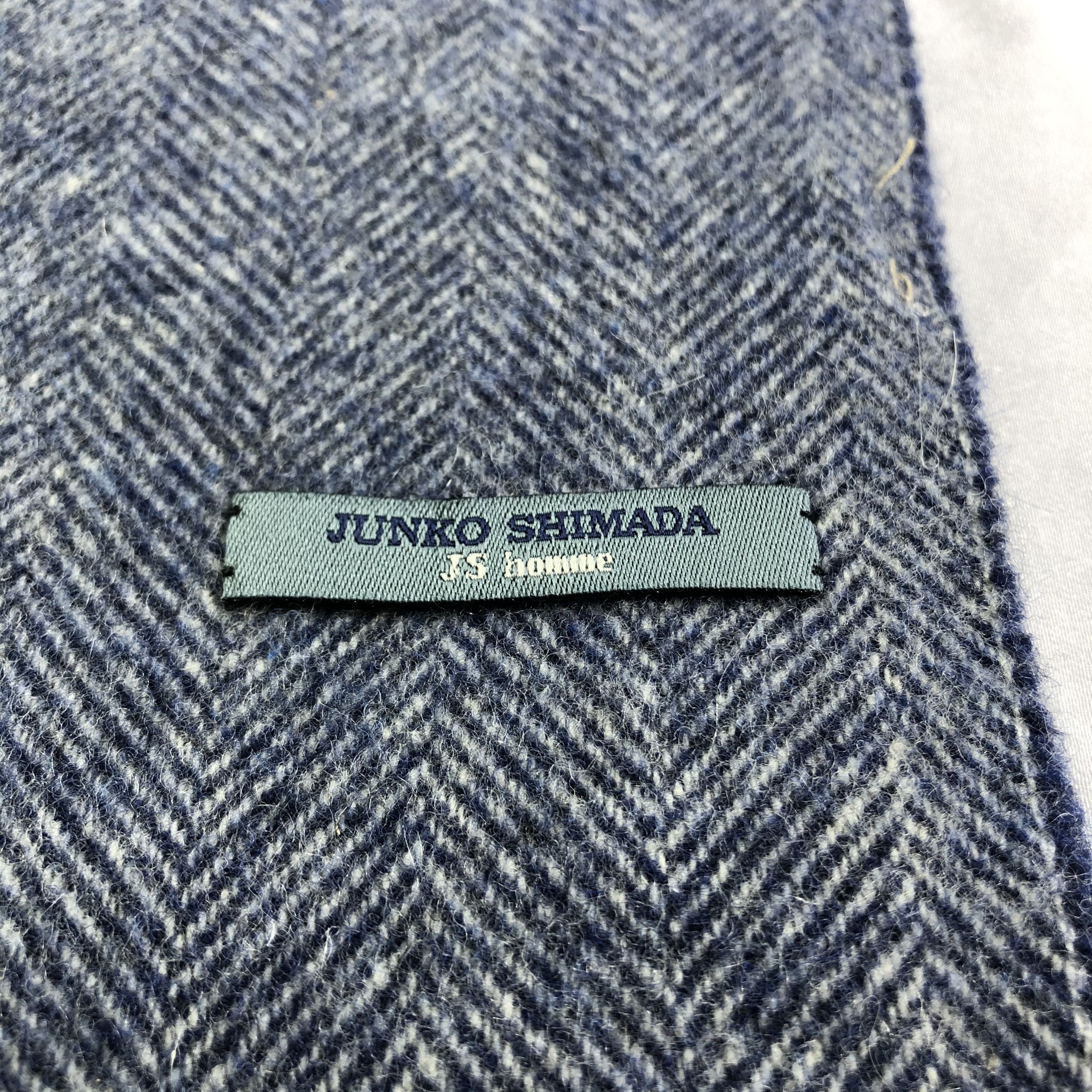 Junko Shimada Junko Shimada Wool Scarf Muffler Neckwear V2480 Size ONE SIZE - 4 Thumbnail