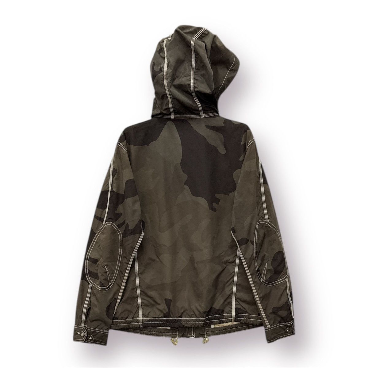 Diesel 🔥 Vintage Diesel Camo Multi zipper Hoodie Windbreaker Size US XS / EU 42 / 0 - 11 Thumbnail