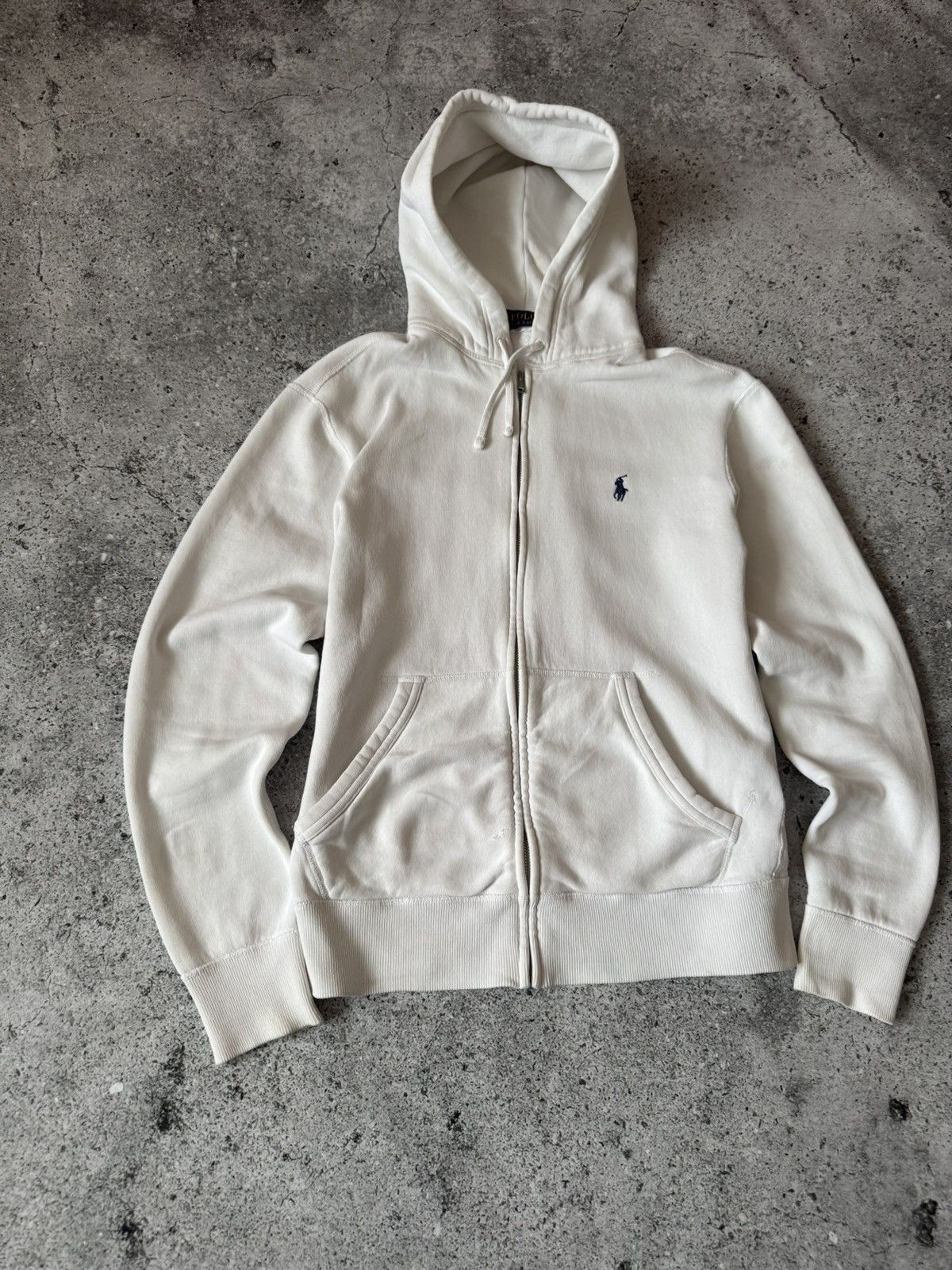 Polo Ralph Lauren Polo Ralph Lauren Full Zipper Hoodie Vintage zip Chief Keef Size US S / EU 44-46 / 1 - 2 Thumbnail