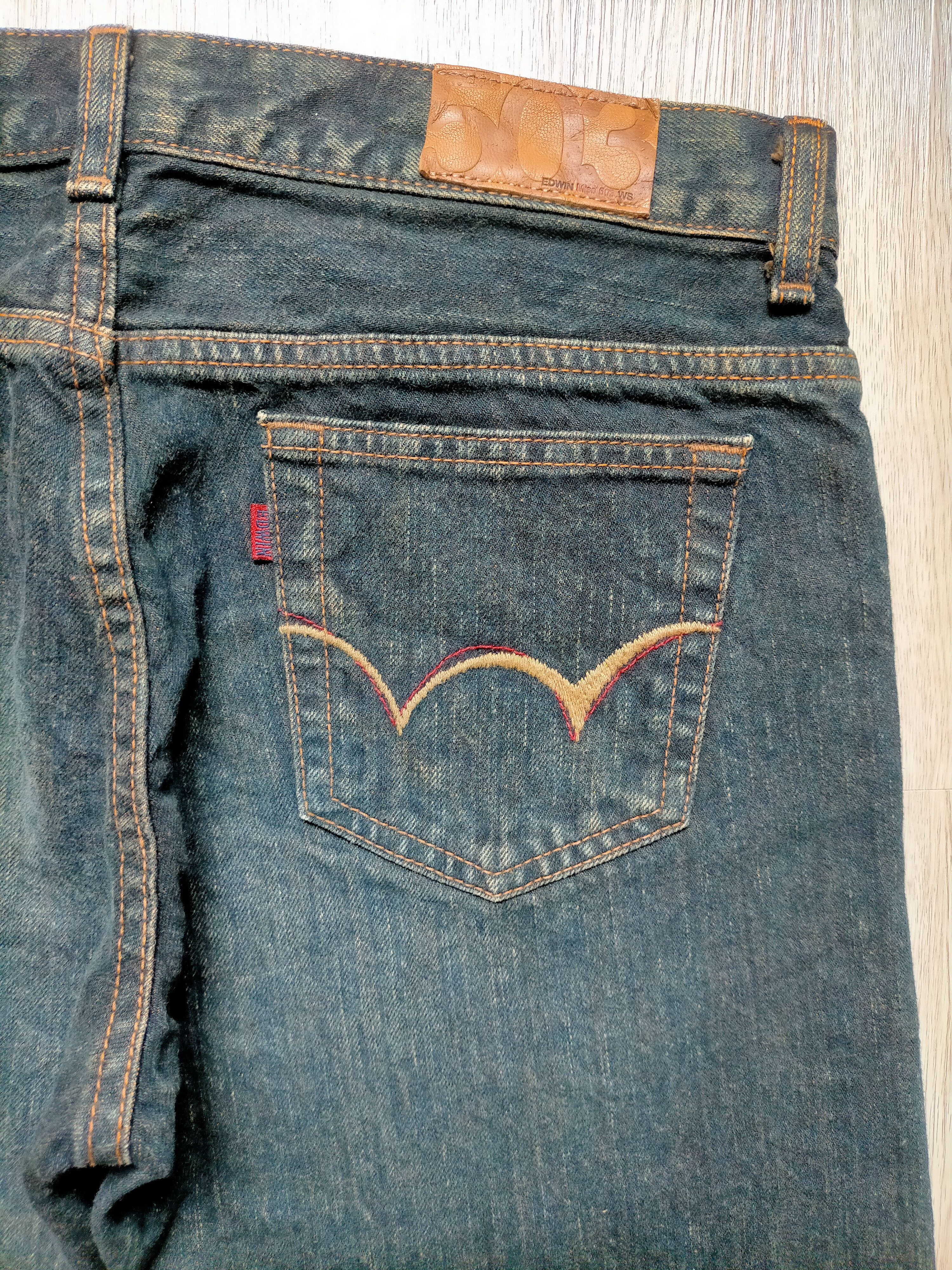 If Six Was Nine × Japanese Brand Flare Jeans Edwin 503 Japan Boot cut Denim Size US 30 / EU 46 - 11 Thumbnail
