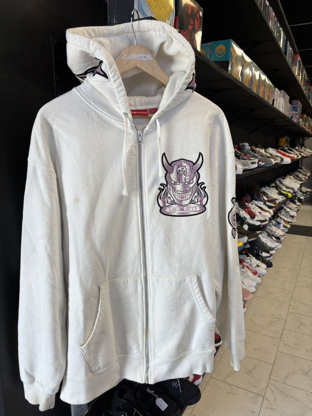 Supreme Supreme divine zip up hoodie | Grailed