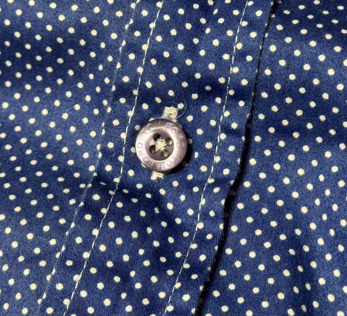 Tom Ford Tom Ford shirt blue luxury Size US S / EU 44-46 / 1 - 7 Thumbnail
