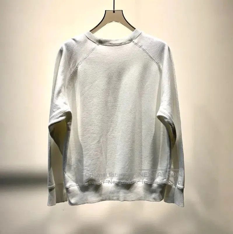 Dior White Cotton Men's Sweatshirt XL Size .
