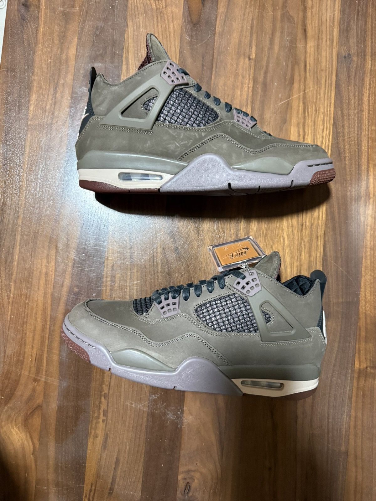 Jordan Brand Nike Air Jordan IV A MA MANIÉRE X JORDAN 4 RETRO DARK MOCHA Size US 11 / EU 44 - 2 Thumbnail