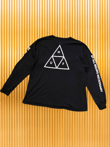 Huf HUF Longsleeve Sweatshirt streetwear Size US XXL / EU 58 / 5 - 1 Thumbnail