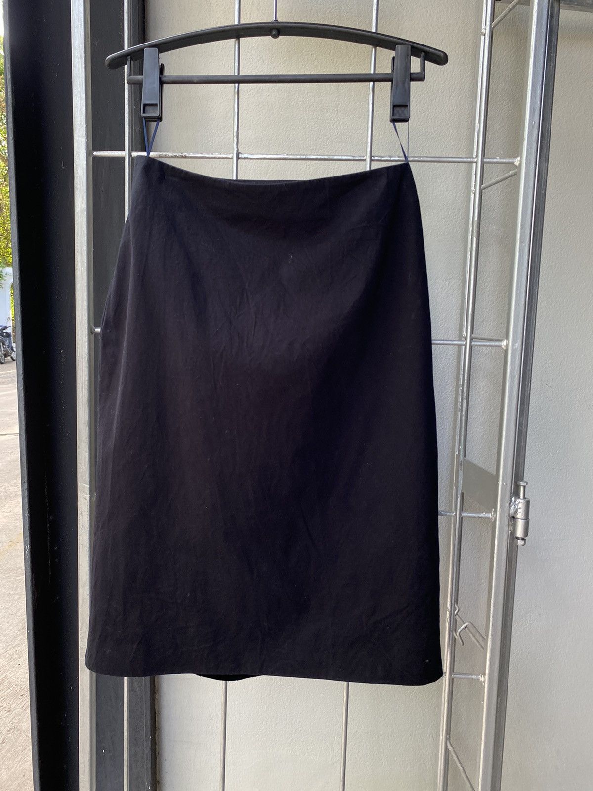Jil Sander JILSANDER black midi skirt Size 26" / US 2 / IT 38 - 2 Thumbnail