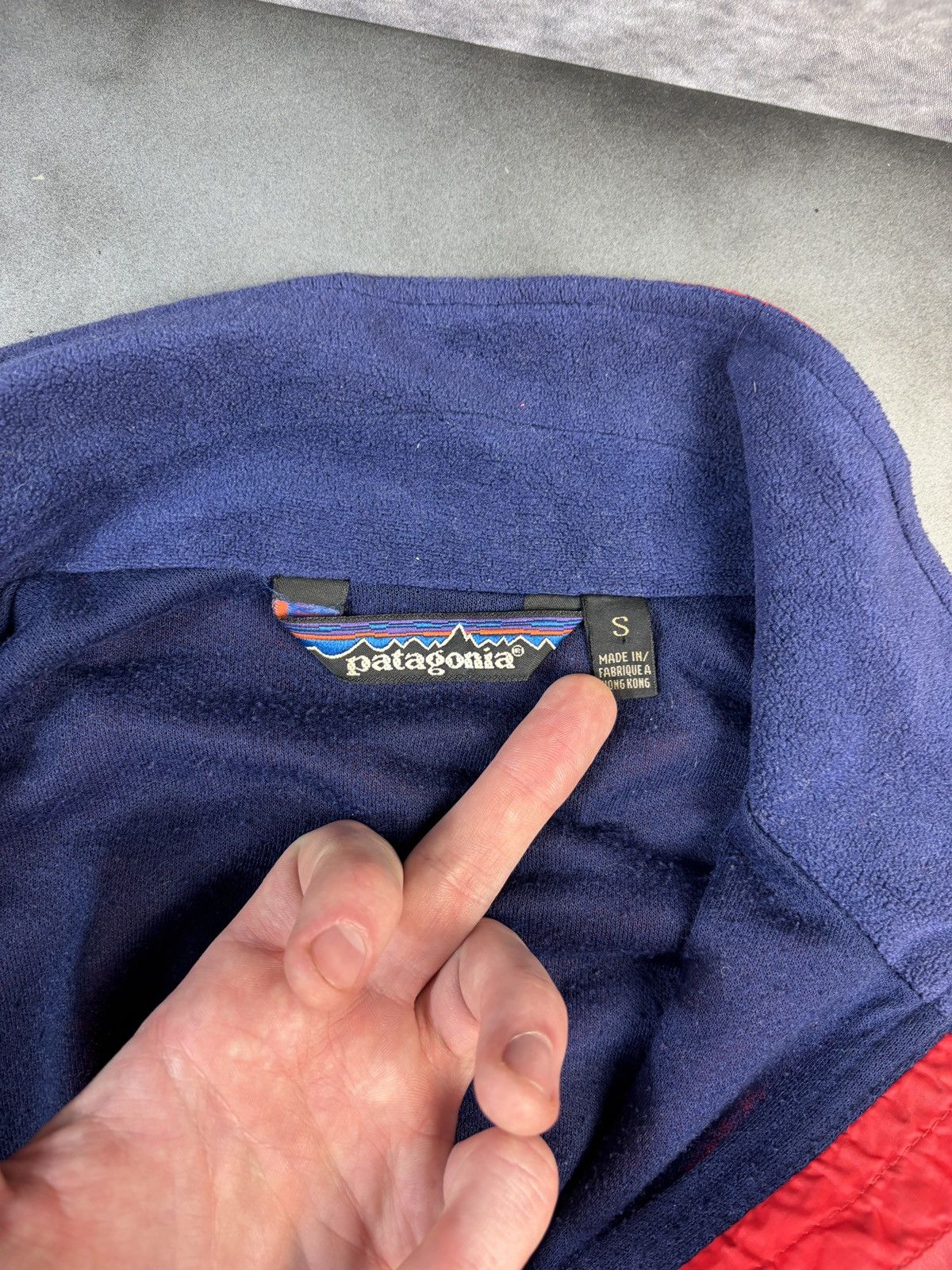 Patagonia × Vintage Vintage Patagonia Jacket 90s Windbreaker Capilene Nylon Size US S / EU 44-46 / 1 - 3 Thumbnail