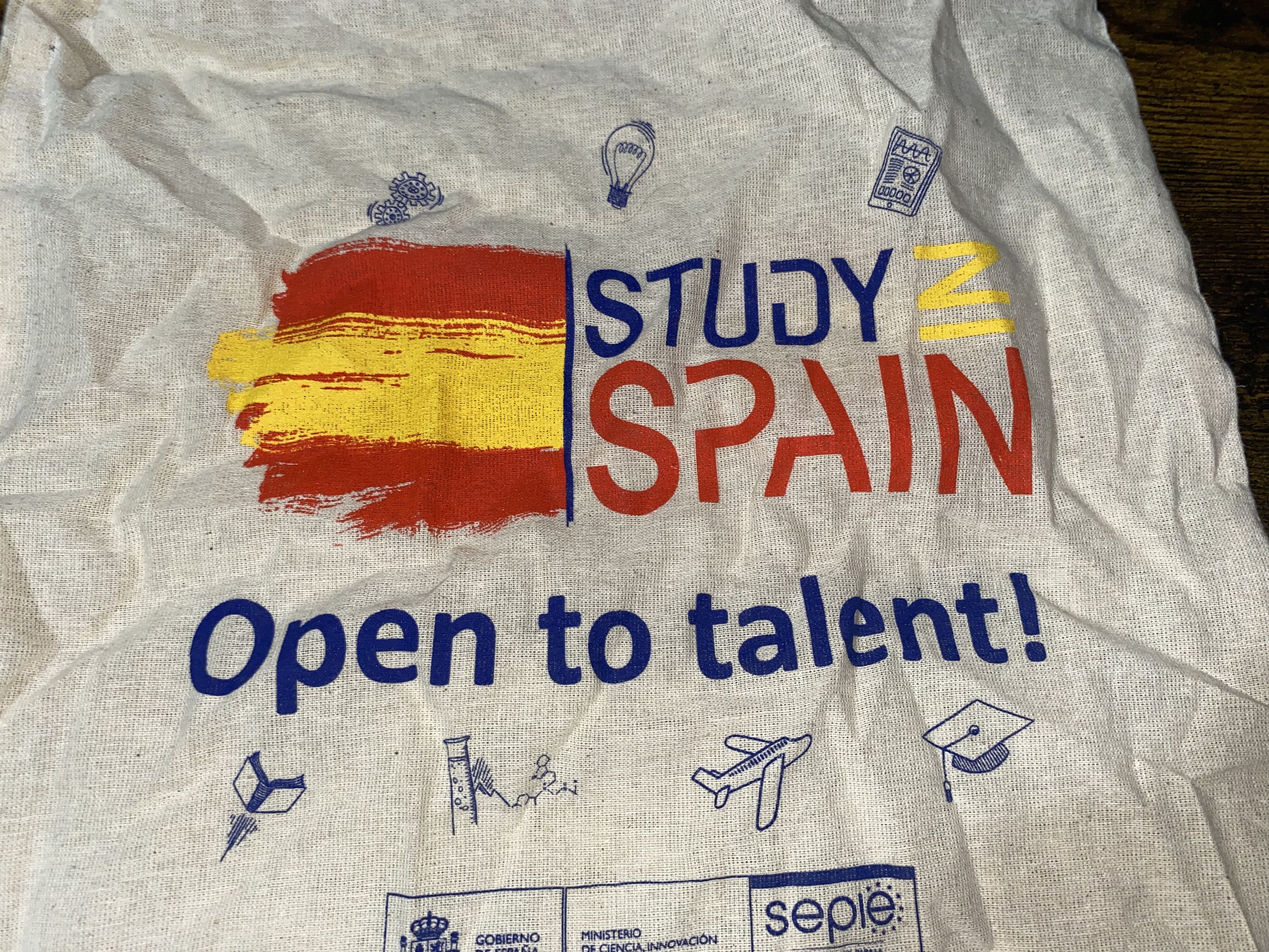 Other Study IN Spain Abroad Sepie Es International Tote Bag School Size ONE SIZE - 2 Thumbnail
