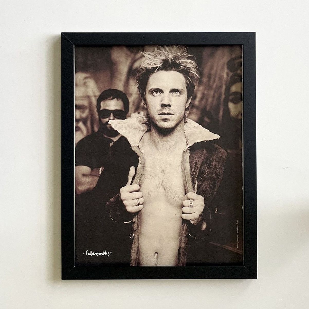 Chrome Hearts × Vintage Chrome Hearts vintage photo Poster framed 9x11 Size ONE SIZE - 1 Thumbnail