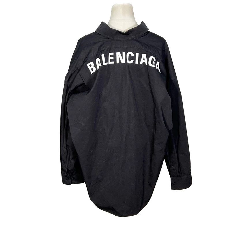 Balenciaga Balenciaga size 34 Solid Color + Cotton + Shirt Size XS / US 0-2 / IT 36-38 - 4 Thumbnail