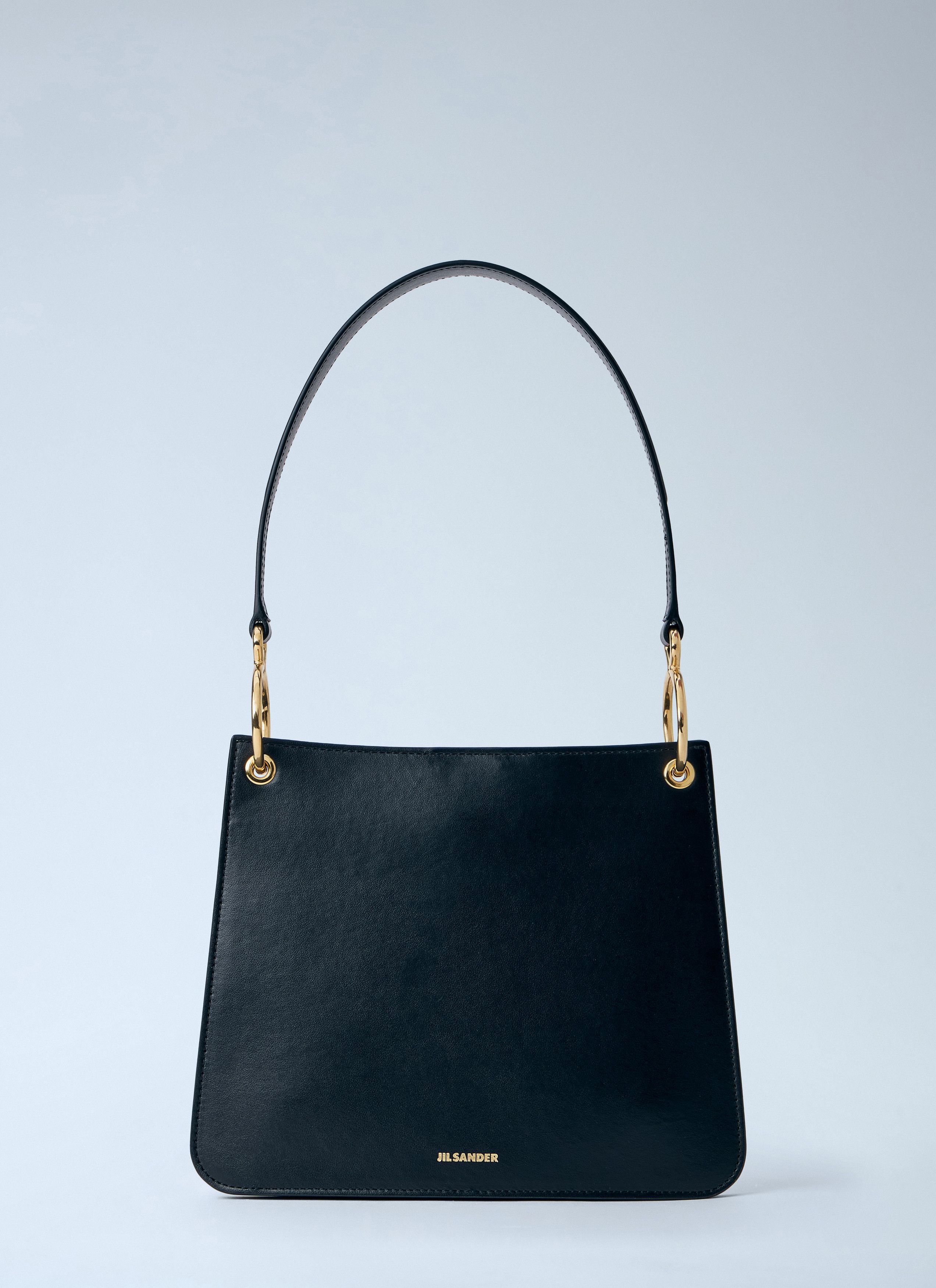 Jil Sander Structured Leather Shoulder Bag Size ONE SIZE - 1 Thumbnail