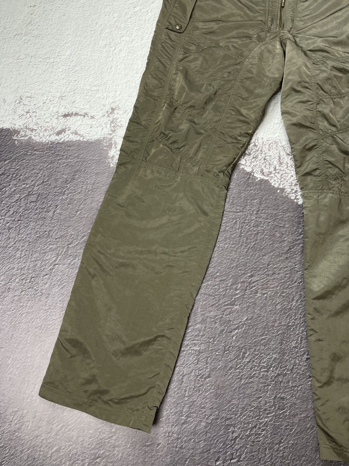 Just Cavalli BNWT Just Cavalli nylon drill utility military pants green Size US 42 / EU 58 - 4 Thumbnail