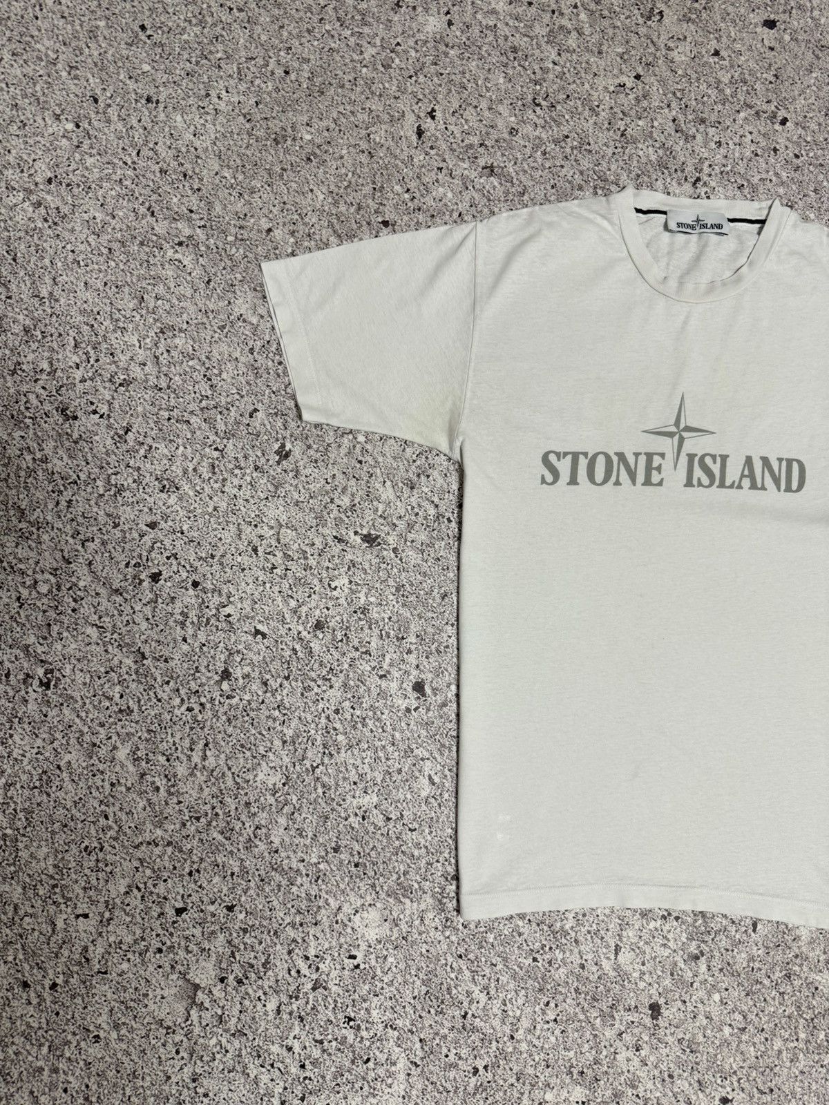 Designer Rare Luxury Stone Island Style Big Logo Casual T-Shirt Size US S / EU 44-46 / 1 - 4 Thumbnail