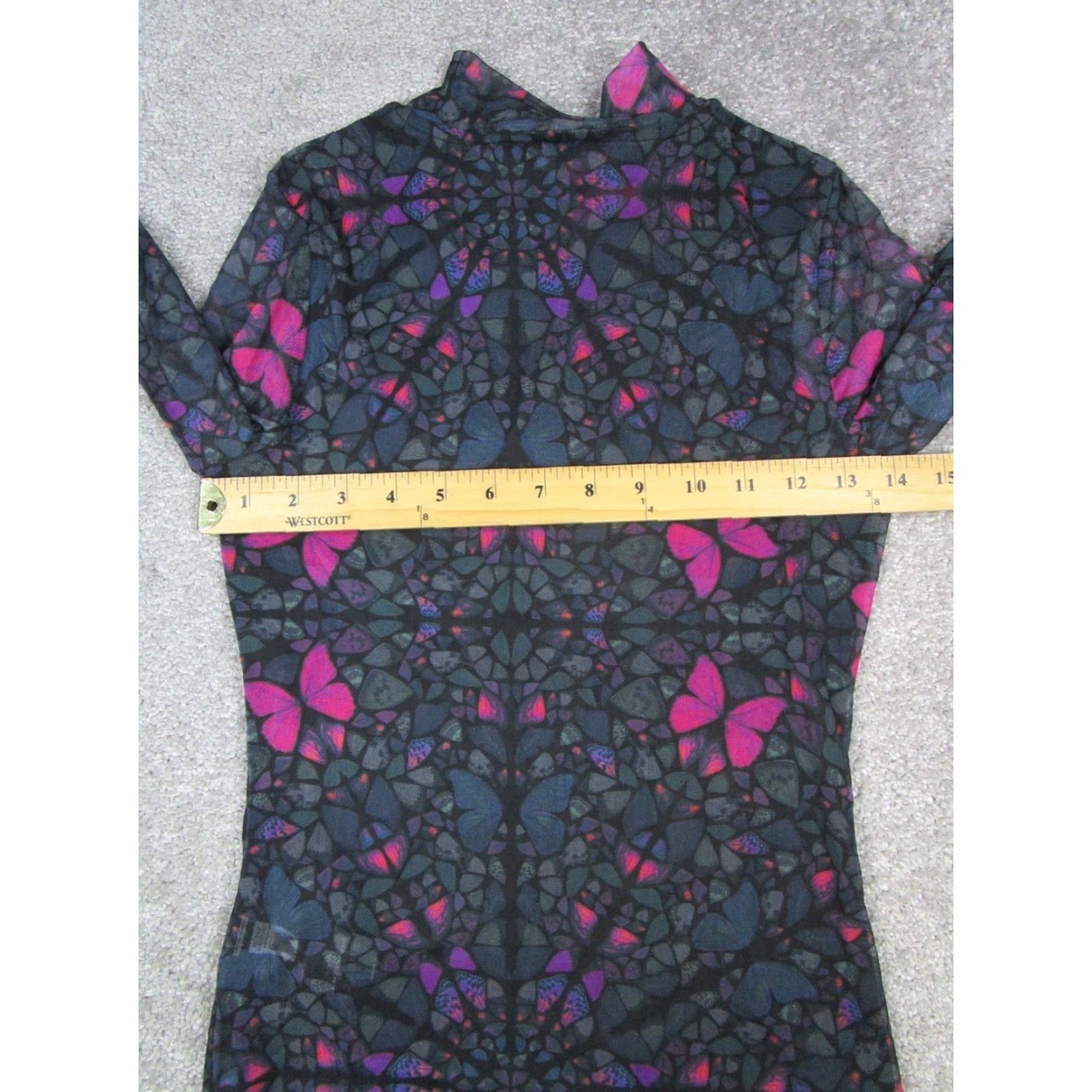 Ted Baker Ted Baker Shirt Womens 0 Xxs Black Purple Butterfly Heiydii Blouse New Size XXS / US 00 / IT 34 - 6 Thumbnail