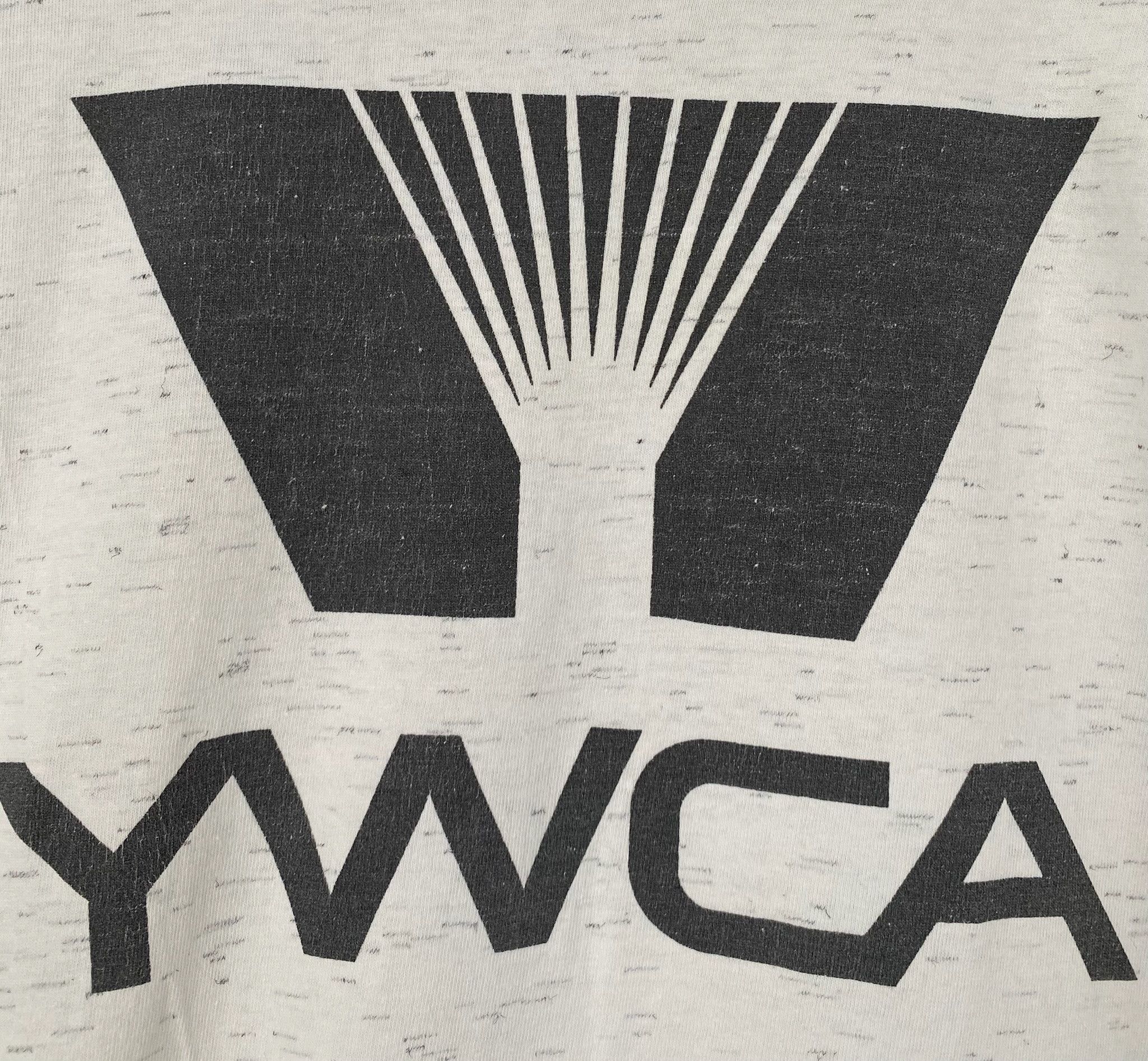 Vintage 90’s YWCA Distressed Single Stitch T-Shirt Men’s Size Large Size US L / EU 52-54 / 3 - 3 Thumbnail