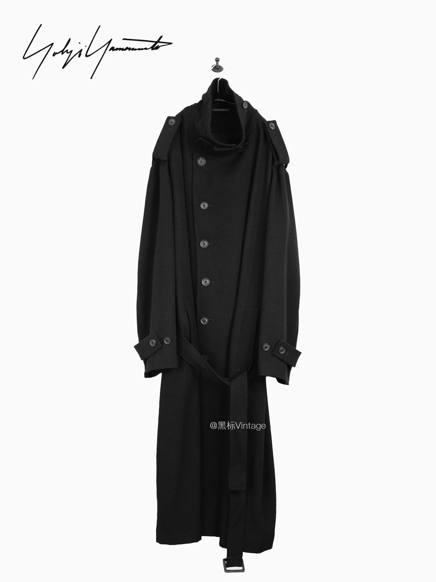 Yohji Yamamoto Yohji Yamamoto 25AW Vintage Army Tie-Waist Trench Coat Size US S / EU 44-46 / 1 - 1 Thumbnail