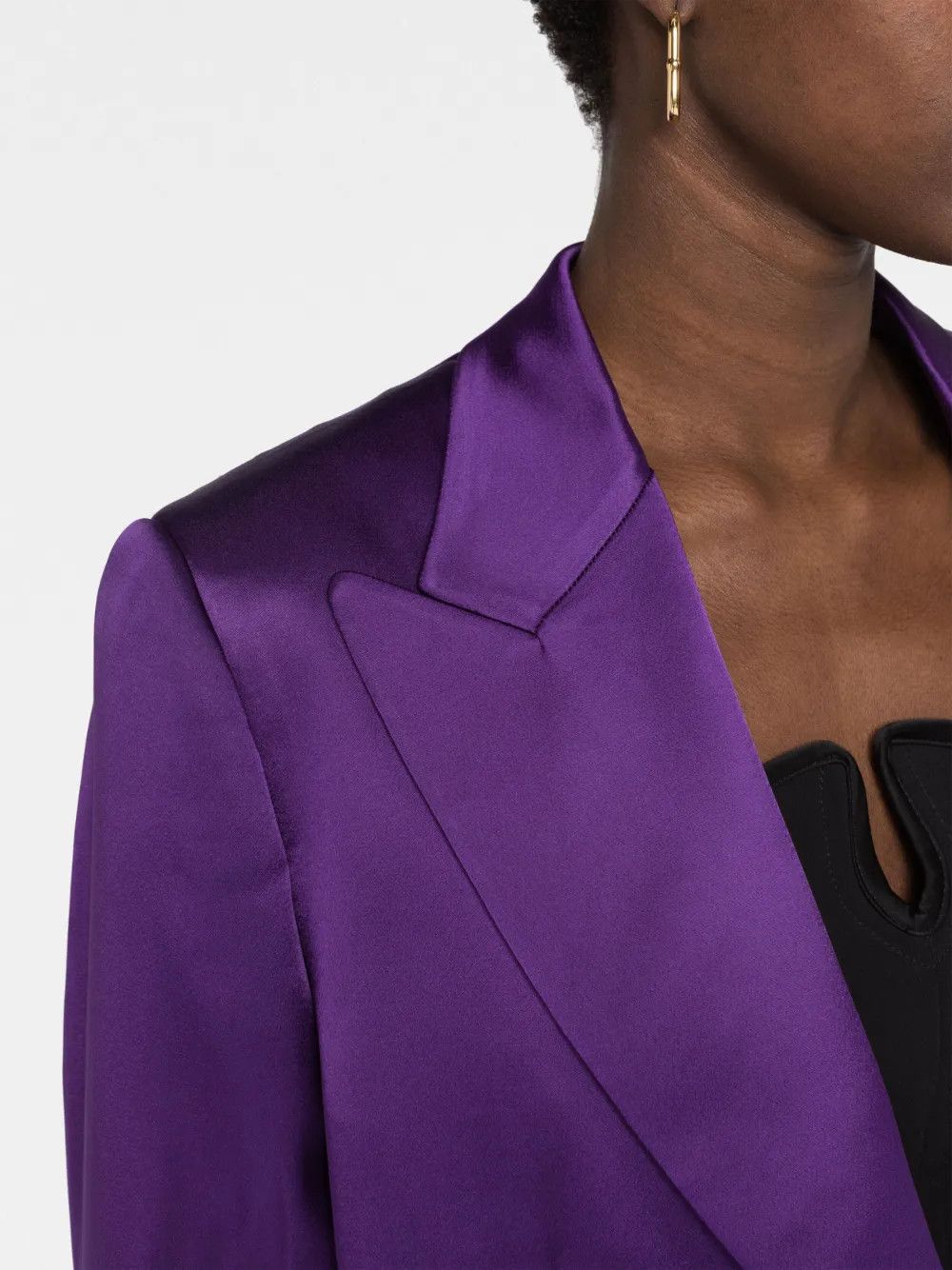 Tom Ford o1y0126 Blazer in Purple Size M / US 6-8 / IT 42-44 - 2 Thumbnail