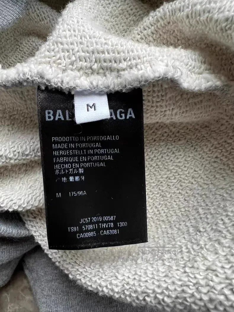 Balenciaga Balenciaga Buckle hooded sweatshirt M Size US M / EU 48-50 / 2 - 4 Thumbnail