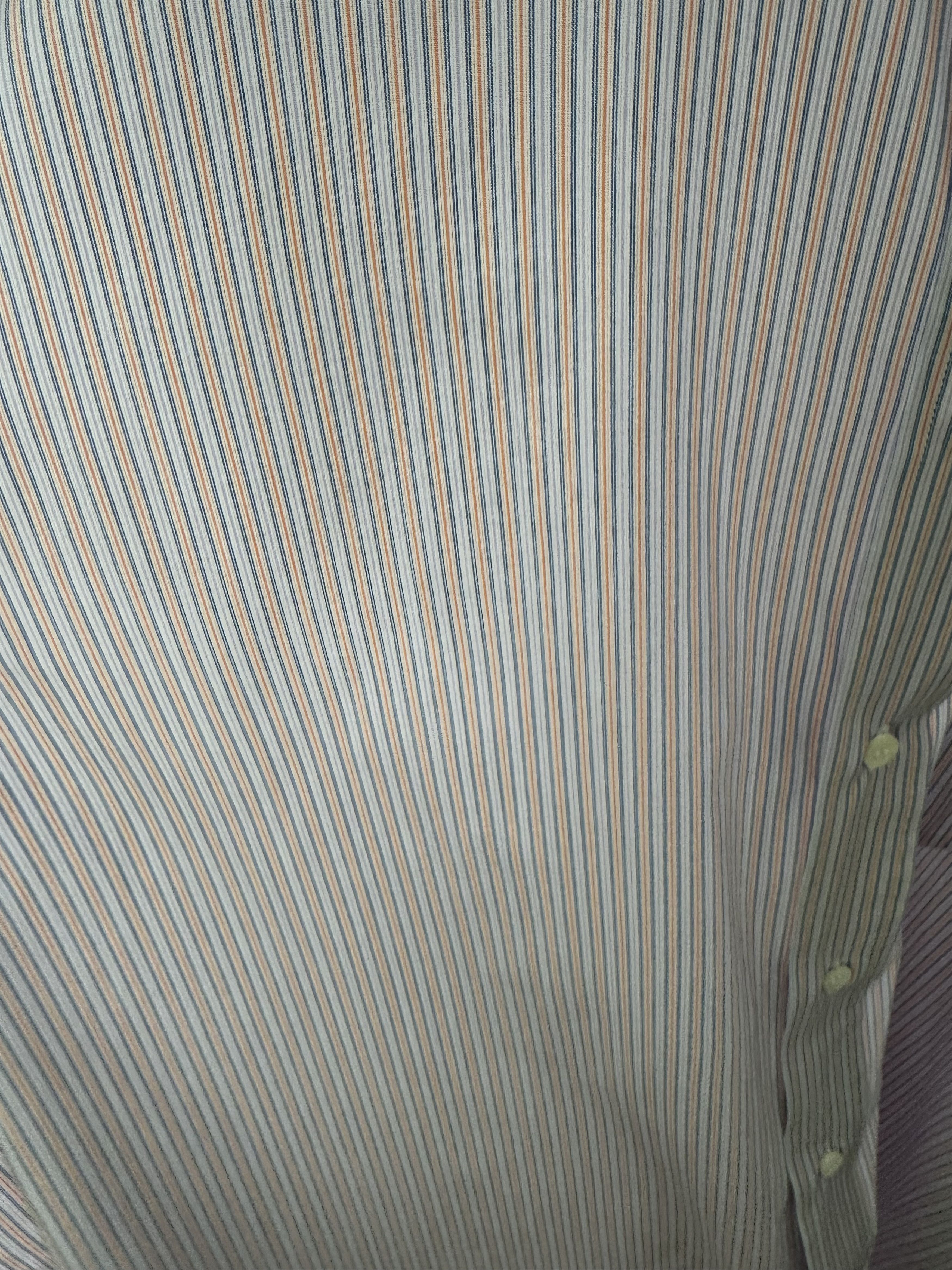 Canali Canali Striped Button Down Blue White Stripped Mens L 16.5 Size US L / EU 52-54 / 3 - 8 Thumbnail