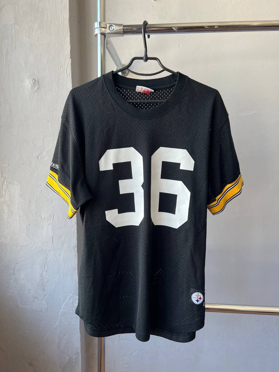 NFL 1996 RETRO PITTSBURG STEELERS #36 BETTIS MITCHELL&NESS SHIRT Size US L / EU 52-54 / 3 - 2 Thumbnail