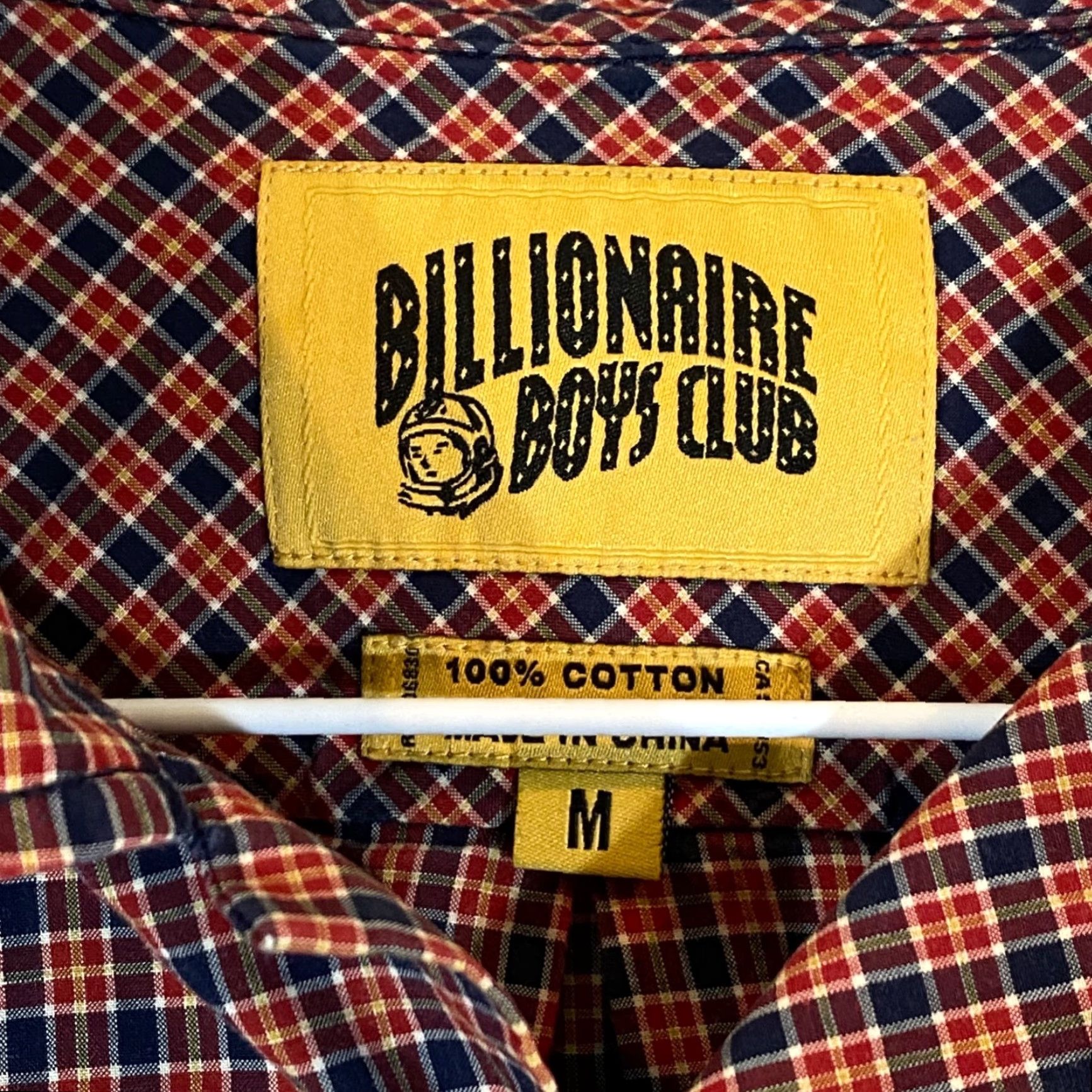 Billionaire Boys Club Billionaire Boys Club Shirt Adult Medium Multicolor Plaid Button-Up Outdoors L/S Mens Size US M / EU 48-50 / 2 - 2 Thumbnail
