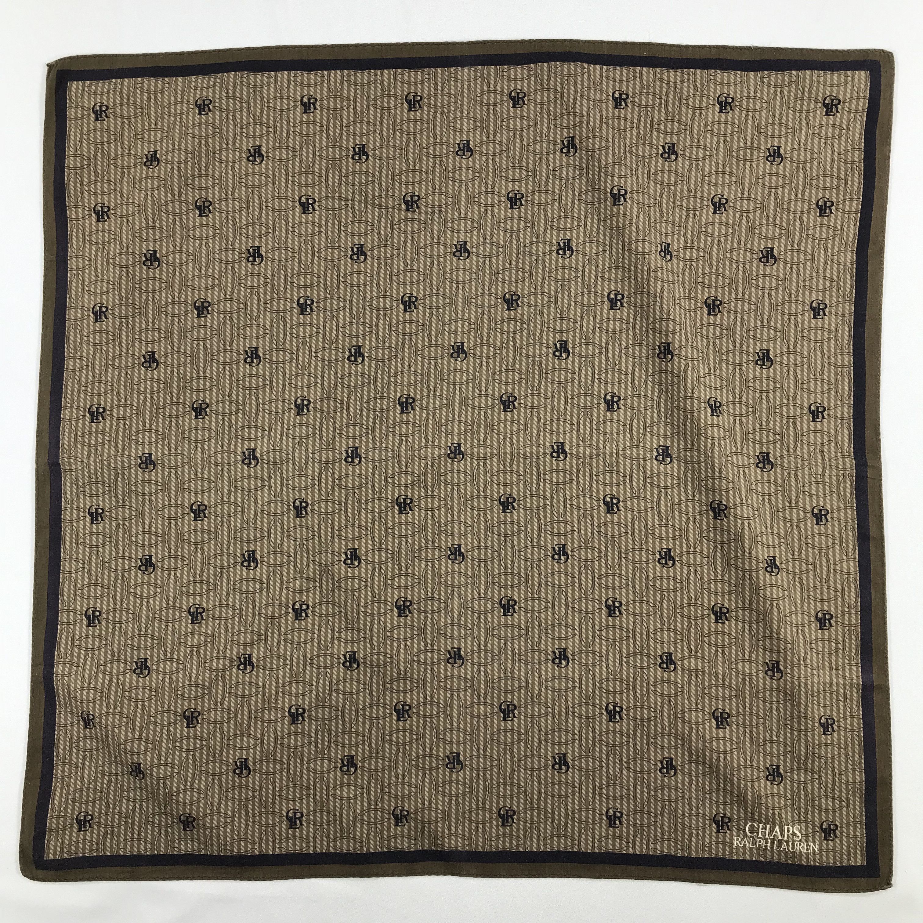 Chaps Ralph Lauren × Vintage Chaps Ralph Lauren Bandana / Handkerchief/Neckerchief -S2239 Size ONE SIZE - 1 Thumbnail