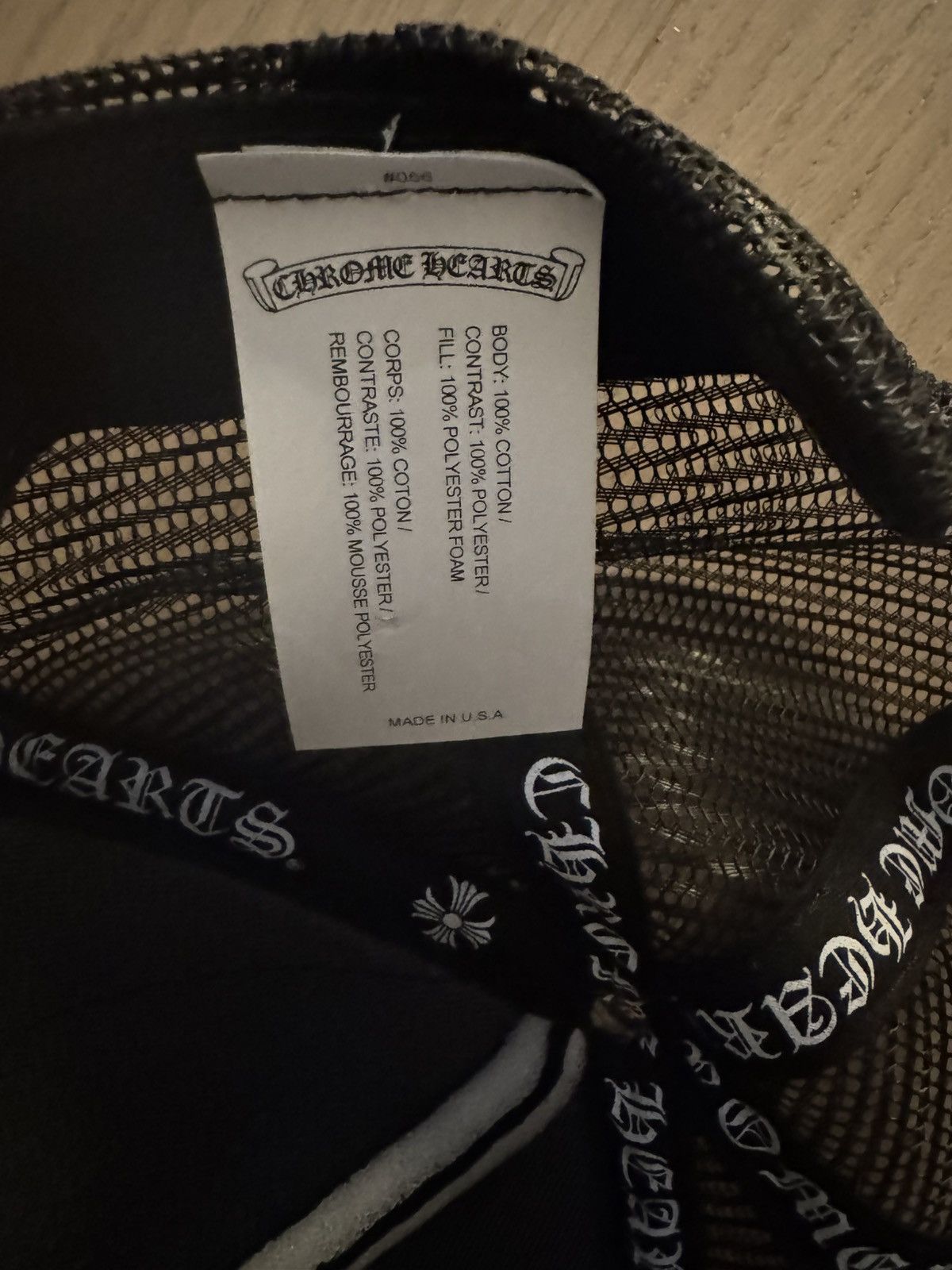 Chrome Hearts chrome hearts NYC exclusive trucker hat Size ONE SIZE - 4 Thumbnail