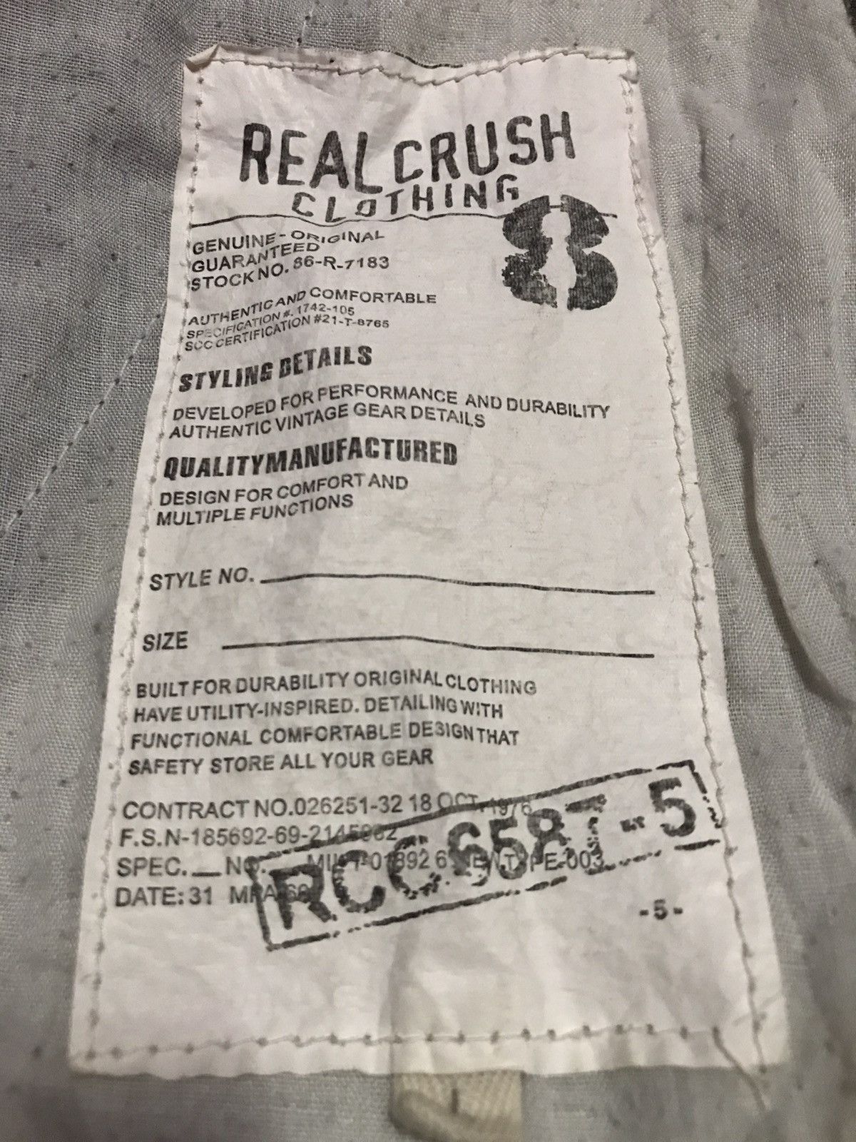 Japanese Brand Real Crush 986 Multipockets Military Cargo Pants Size L Size US 32 / EU 48 - 7 Thumbnail