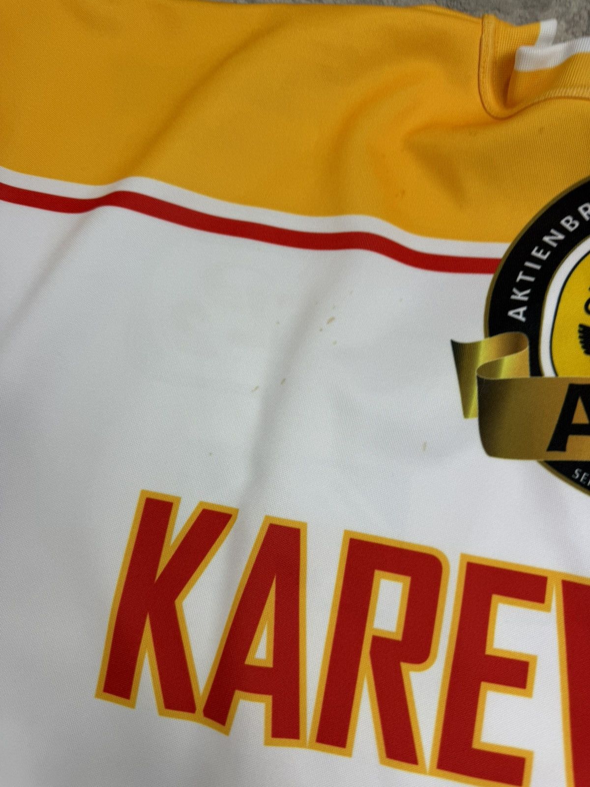 Other ESV Kaufbeuren Bad One #87 Karevaara Jersey Hockey Jersey Size US XL / EU 56 / 4 - 6 Thumbnail
