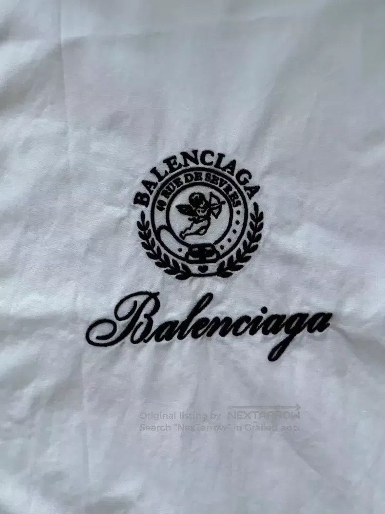 Balenciaga Balenciaga Cupid logo short sleeve shirt Size XXS / US 00 / IT 34 - 4 Thumbnail