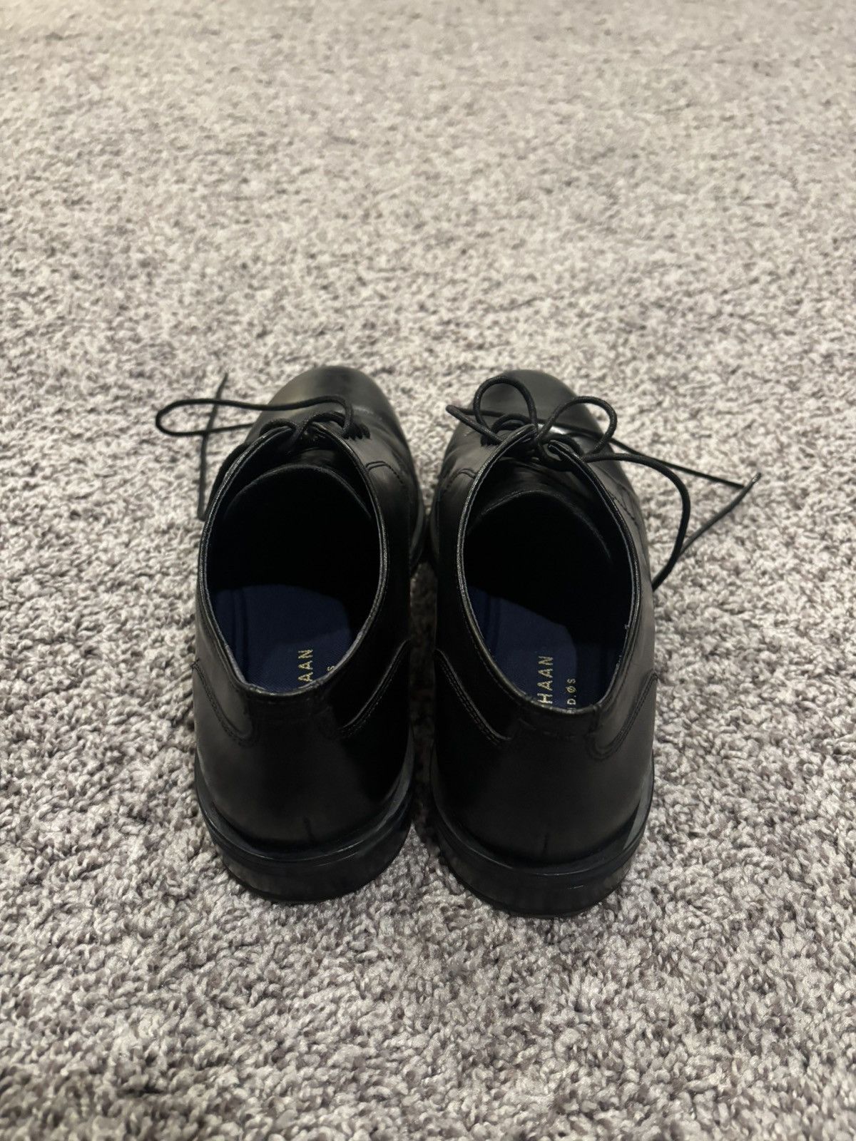 Cole Haan Formal Black Dress Shoes - Cole Haan Hawthorne Oxford Size US 9 / EU 42 - 4 Thumbnail