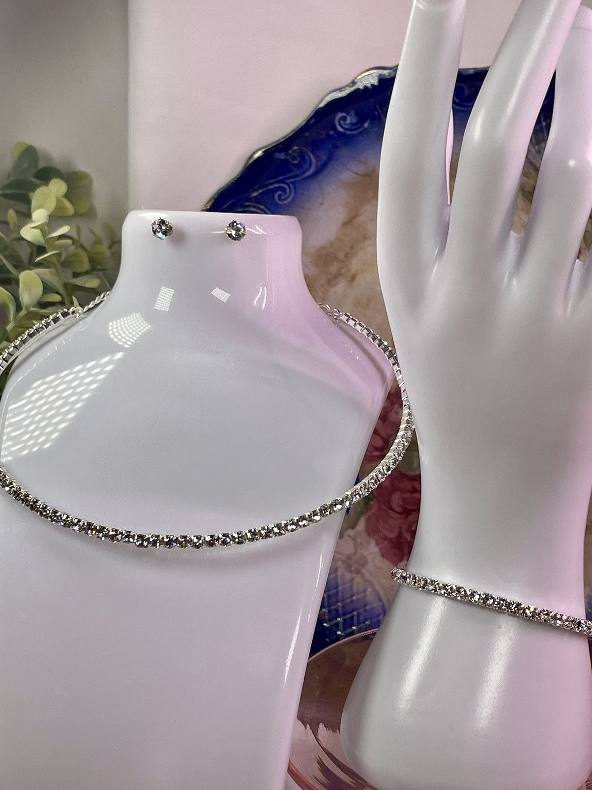 Swarovski GENUINE SWAROVSKI SET !! Size ONE SIZE - 2 Thumbnail