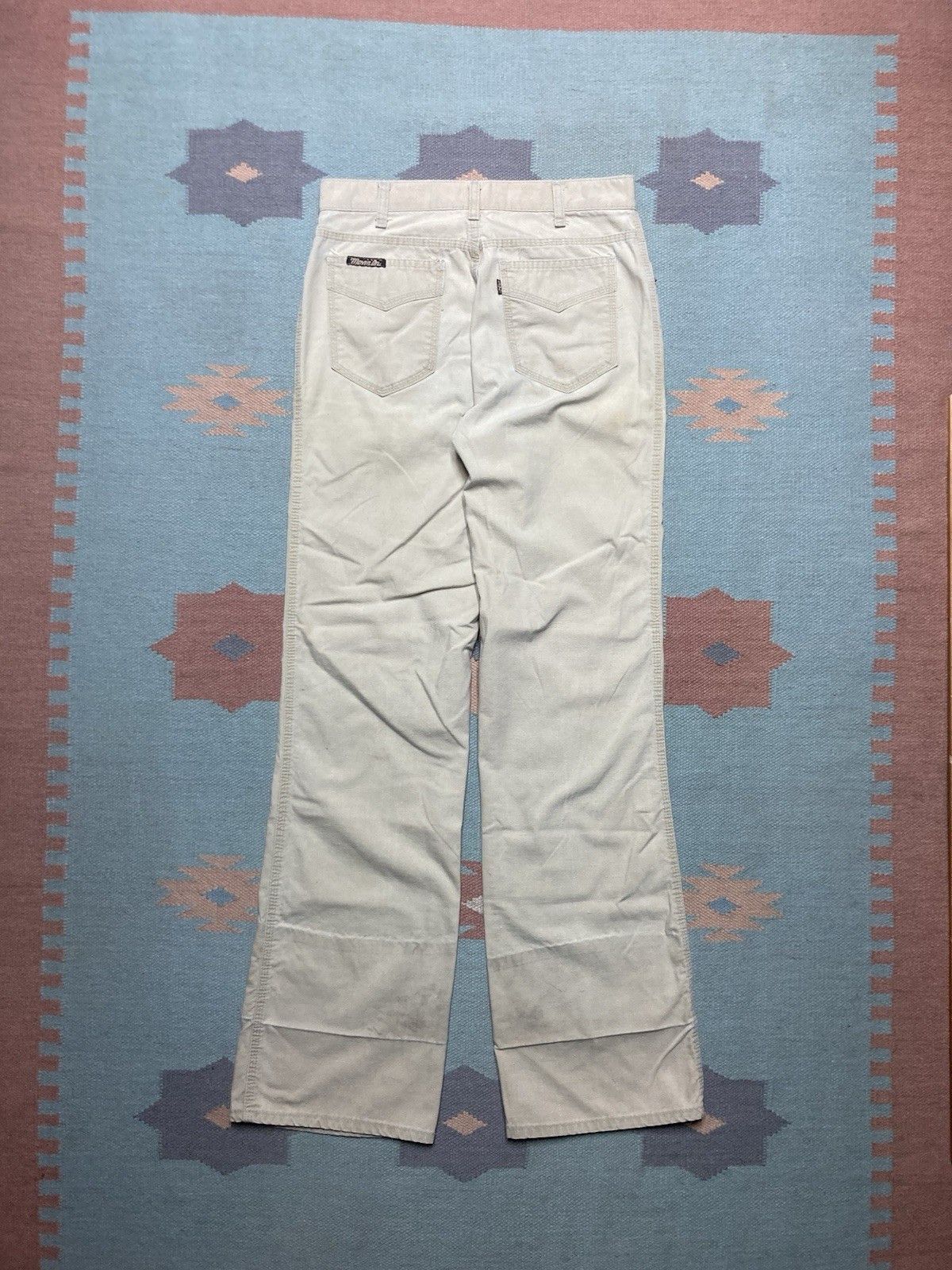 Levi's × Vintage 1970s Levi's movin on jeans flare bell bottom pants 30x34 Size US 30 / EU 46 - 1 Thumbnail