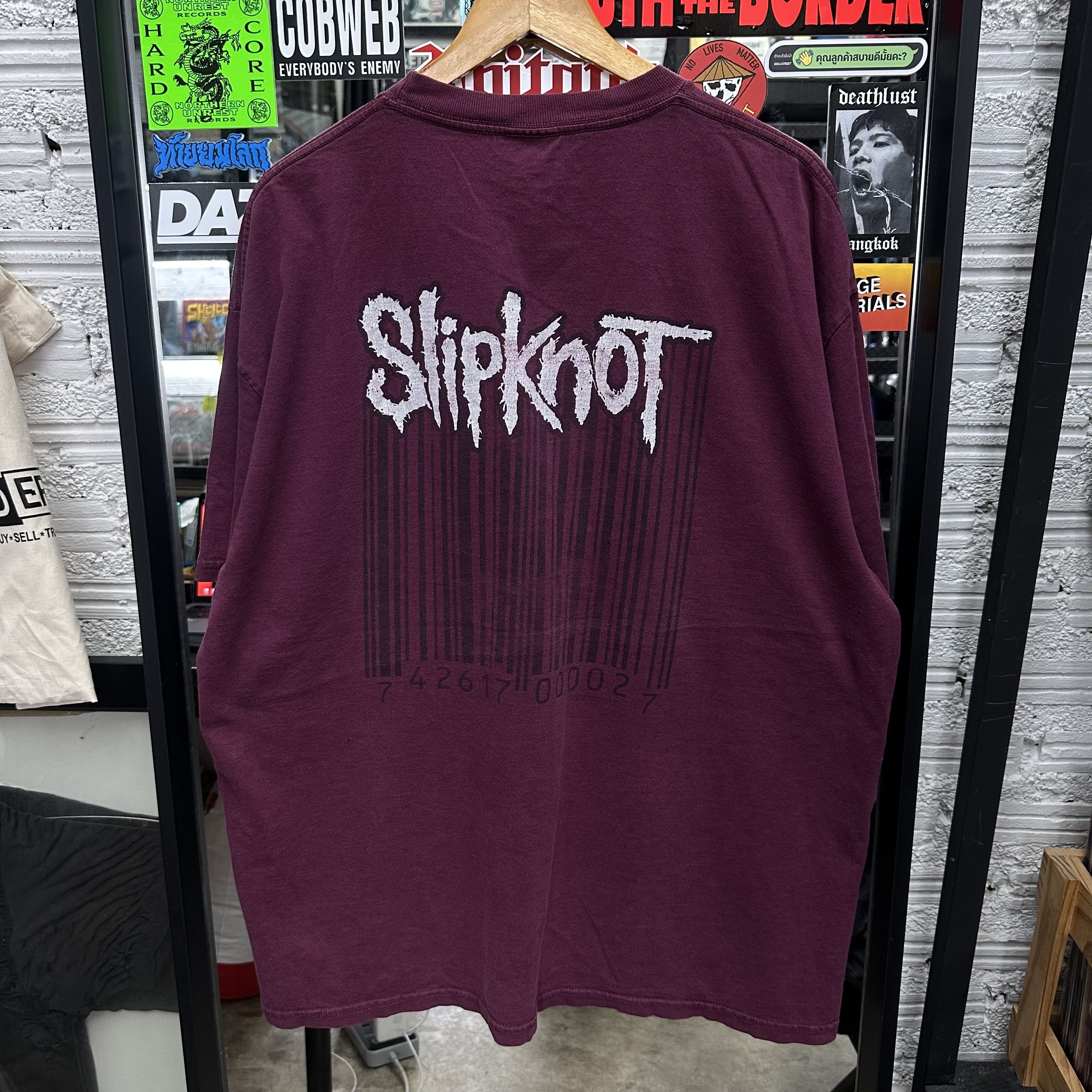 Band Tees SLIPKNOT Vintage 90s Shirt Size US XXL / EU 58 / 5 - 4 Thumbnail