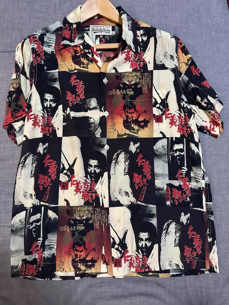 Wacko Maria wacko maria The Battle of No Benevolence collaboration shir Size US S / EU 44-46 / 1 - 1 Thumbnail