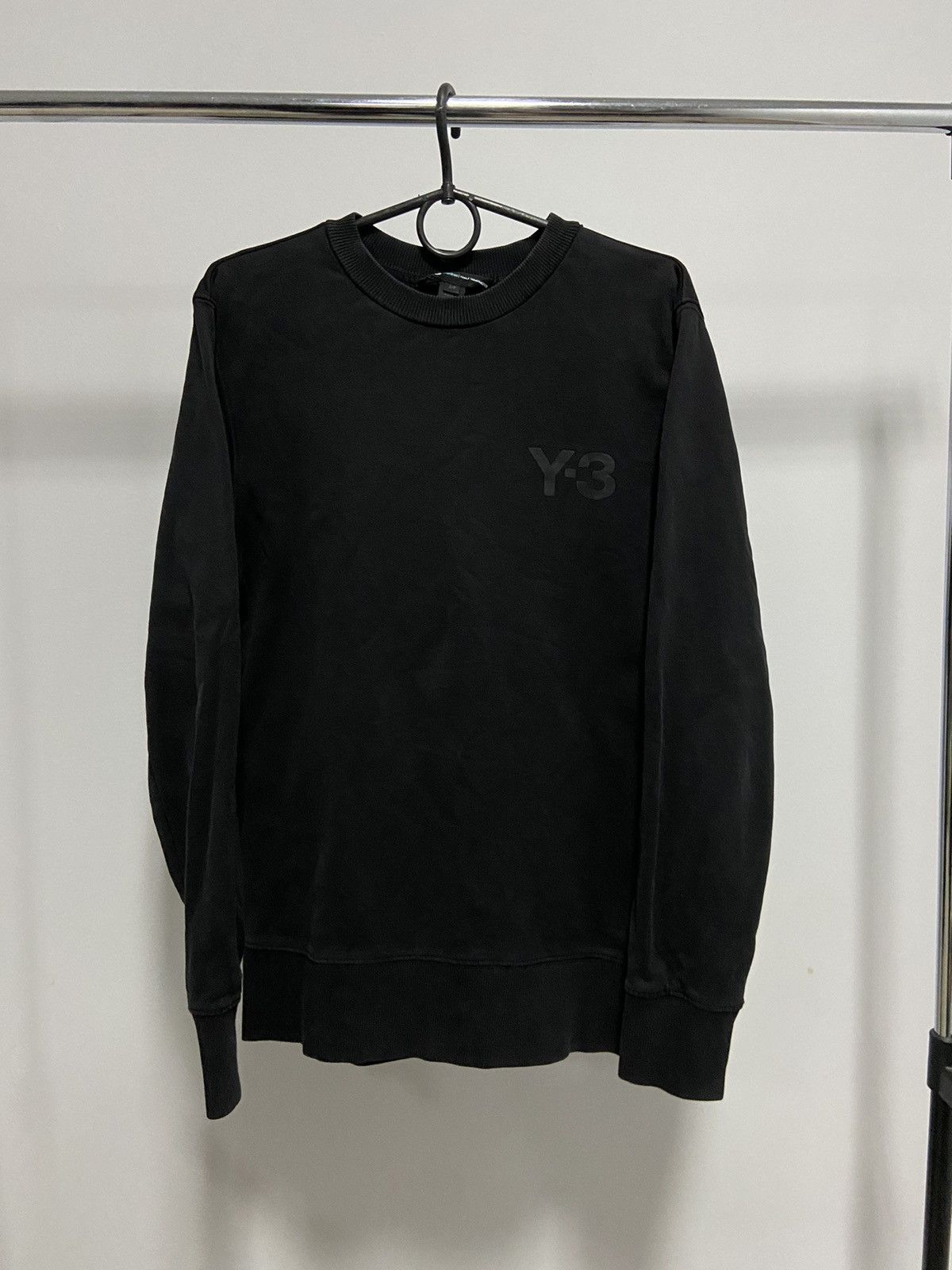 Vintage × Y-3 × Yohji Yamamoto Y-3 Yohji Yamamoto sweatshirt Small Logo Vintage Adidas Size US S / EU 44-46 / 1 - 1 Thumbnail