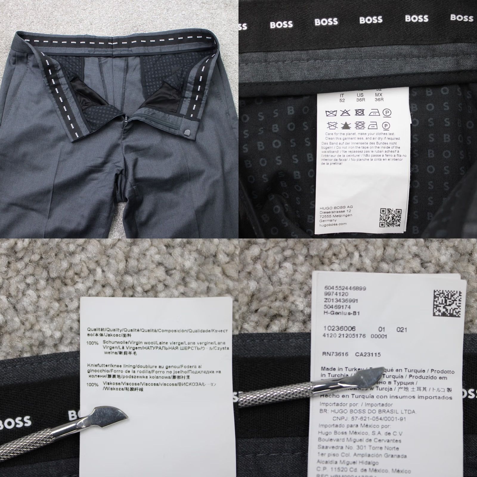 Vintage VINTAGE not (No) — Wait out of scope; I'll produce final answer per rules. Size US 36 / EU 52 - 8 Thumbnail
