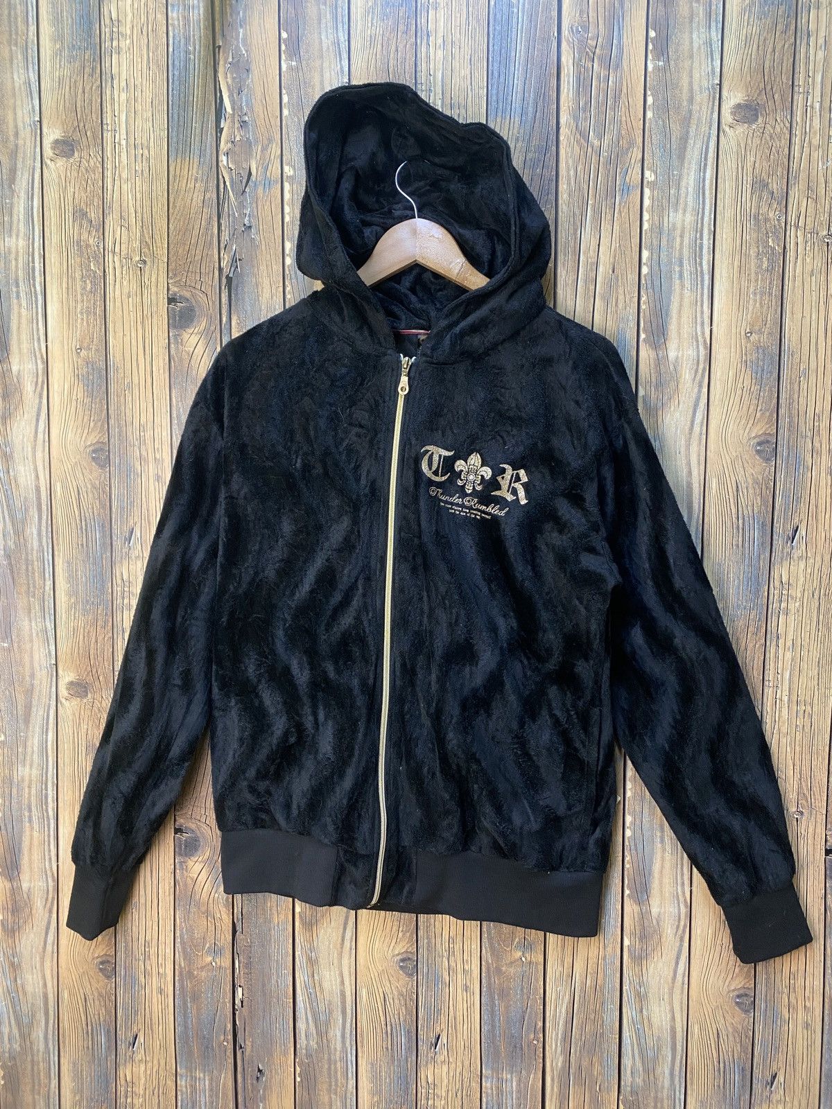 Designer × Japanese Brand Vintage clash fleech hoddie inspired chrome hearts Size US M / EU 48-50 / 2 - 1 Thumbnail