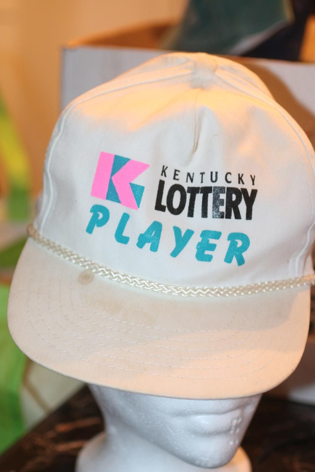 Element Kentucky Lottery Player Vintage Snapback Hat White Rope Cap Size ONE SIZE - 1 Thumbnail