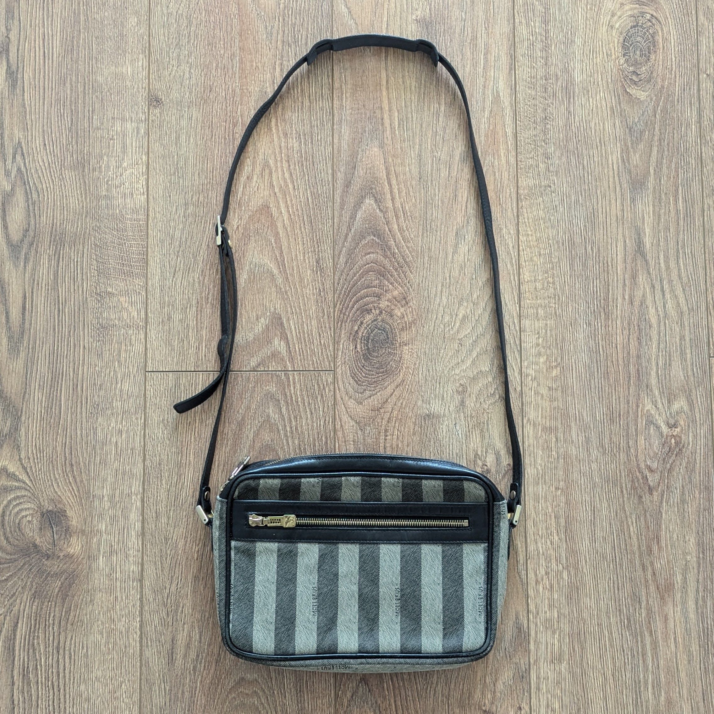 Maison Mollerus Maison Mollerus MM Messenger Small Shoulder Bag Zip Riri Size ONE SIZE - 1 Thumbnail