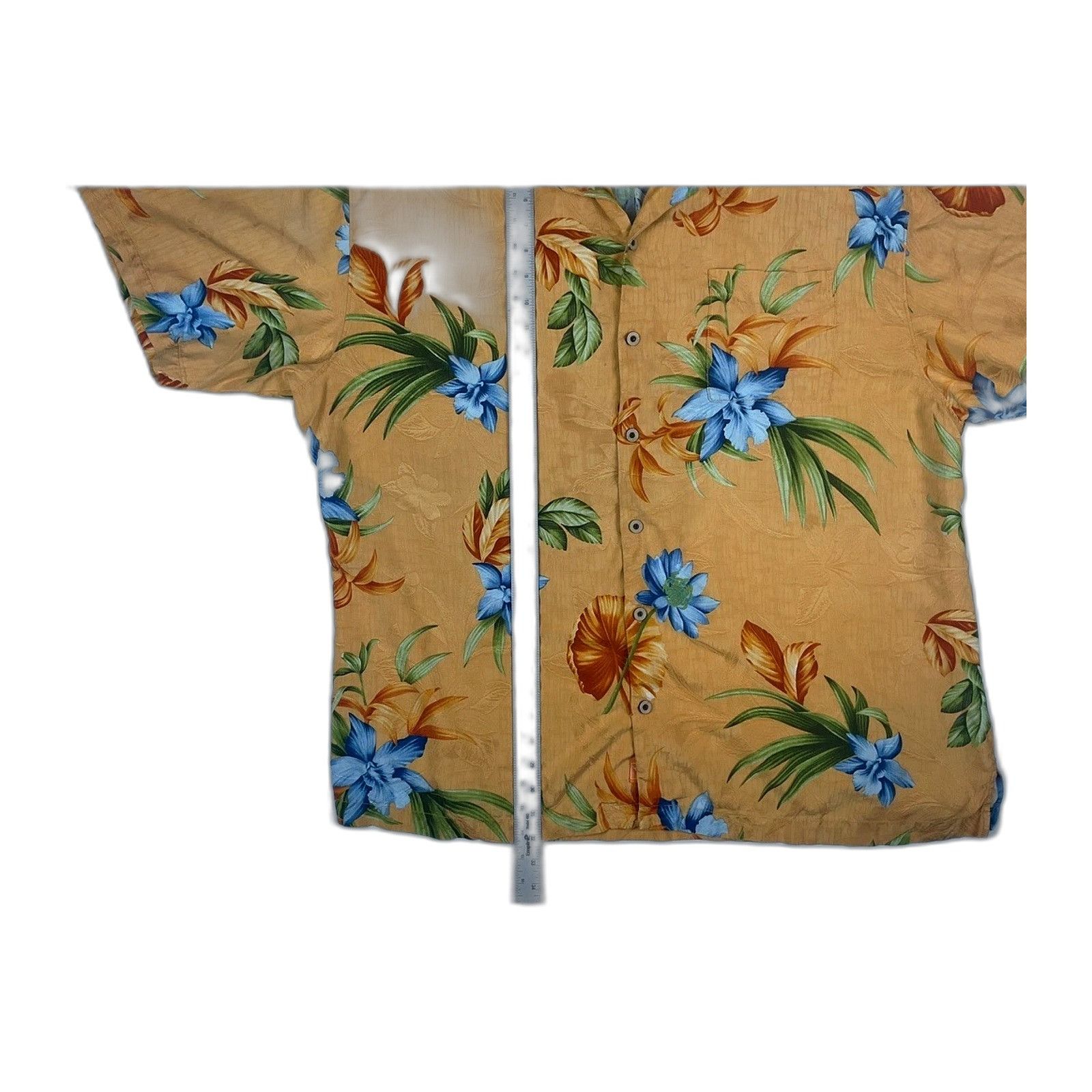 Tommy Bahama Tommy Bahama Mens Large Silk Hawaiian Shirt Tropical Floral Size US L / EU 52-54 / 3 - 4 Thumbnail