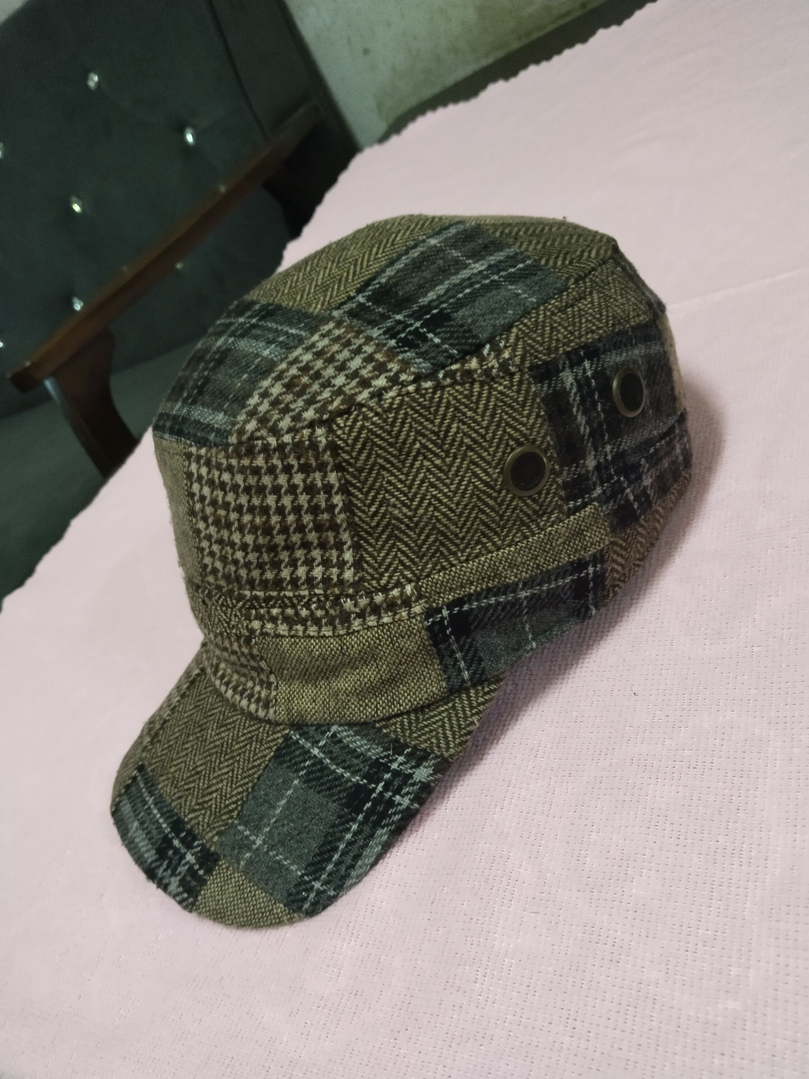 Cadet RARE MILITARY CADET PATCHWORK HAT CAP Size ONE SIZE - 3 Thumbnail
