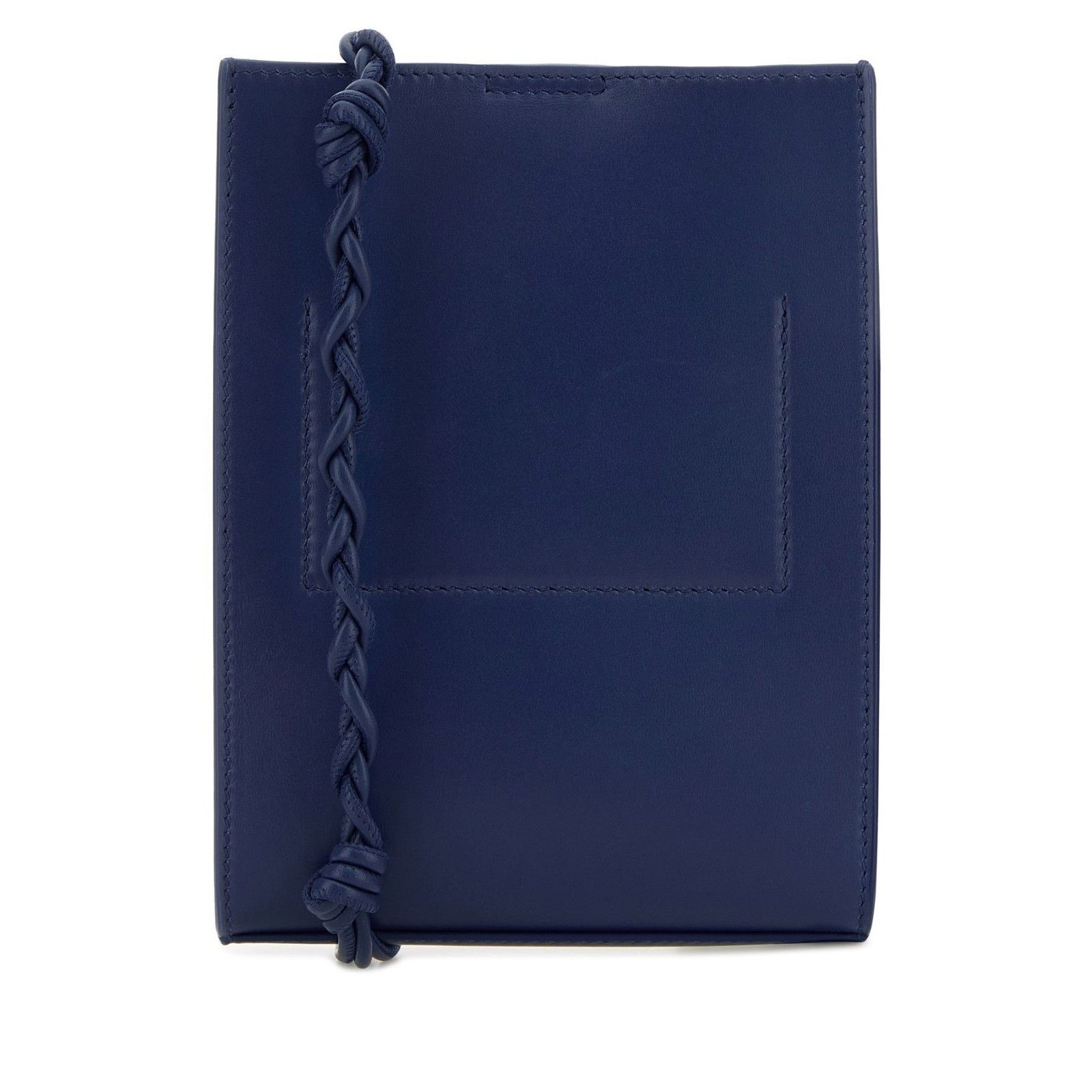 Jil Sander JIL SANDER Tangle Small Blue Leather Shoulder Bag New Size ONE SIZE - 3 Thumbnail