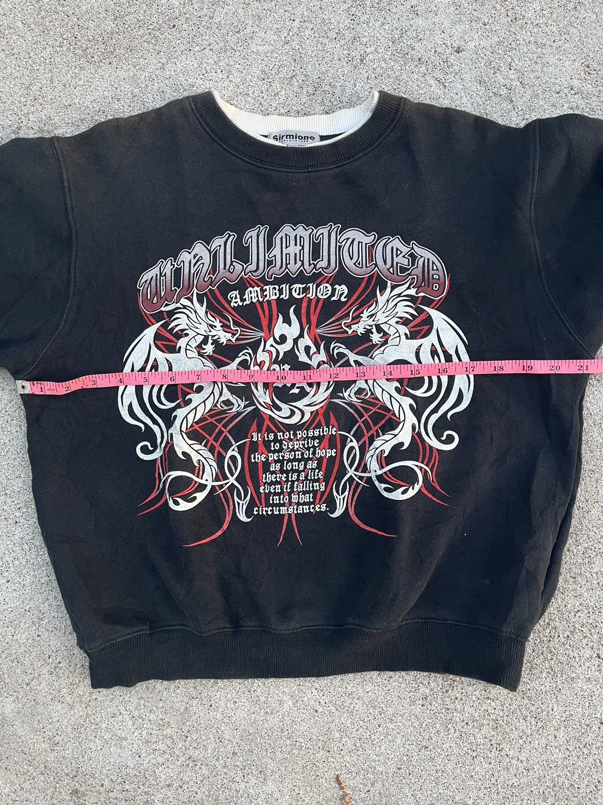 14th Addiction Sirmione~Japanese Poem Sweatshirts Seditionaries Punk Style Size US S / EU 44-46 / 1 - 8 Thumbnail