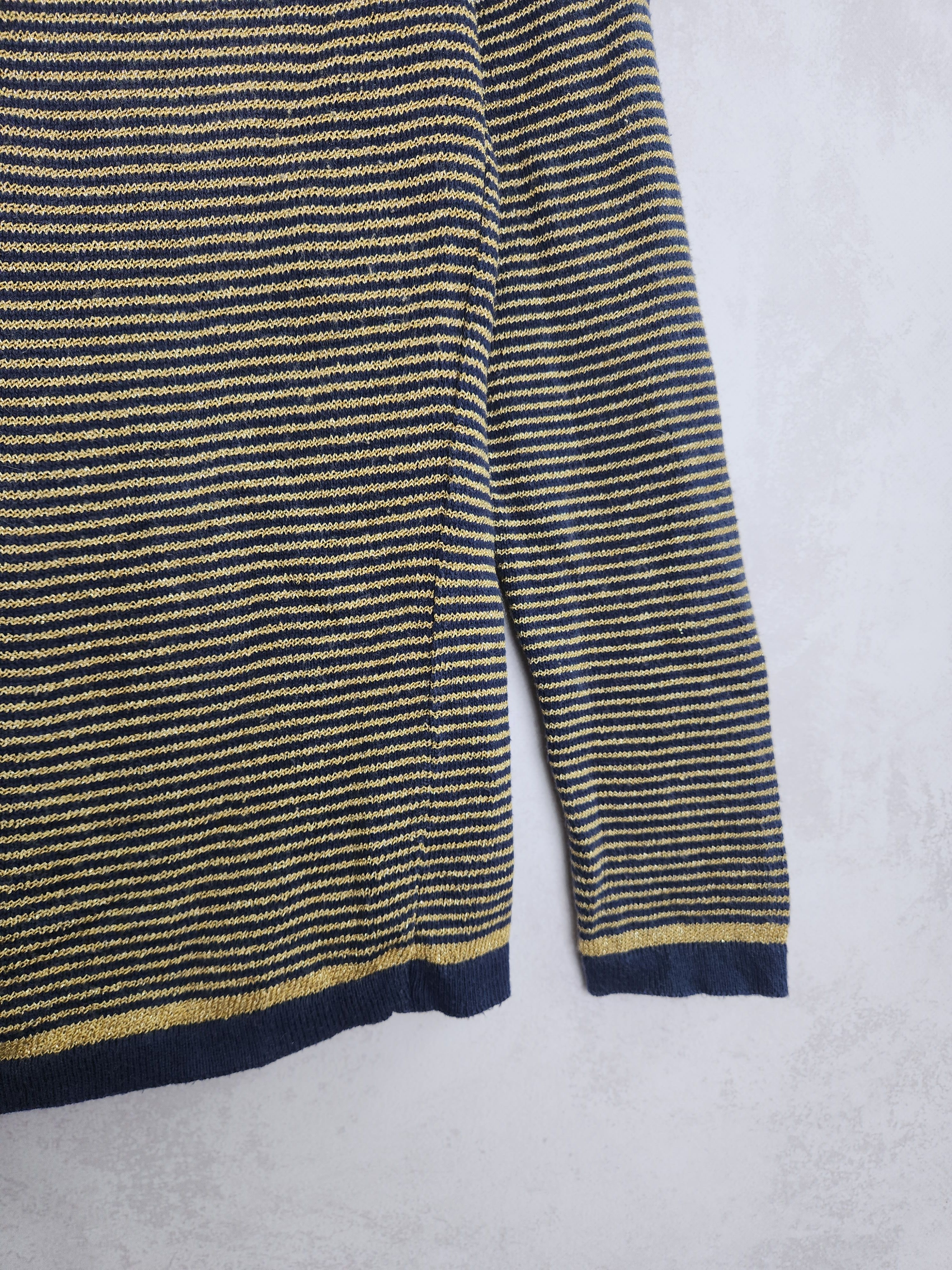 Dior Christian Dior London stripes thight knit long sleeve Size M / US 6-8 / IT 42-44 - 4 Thumbnail