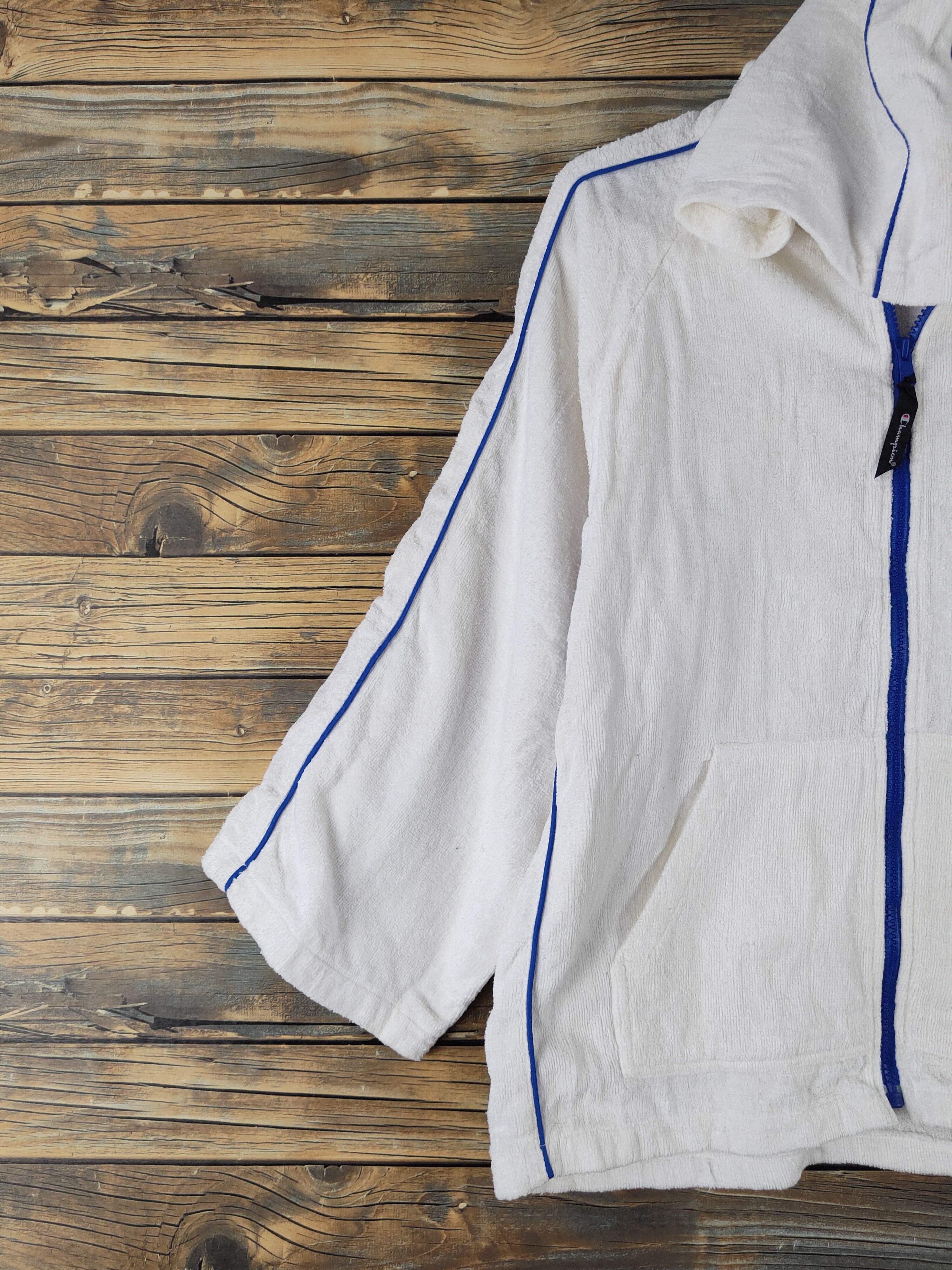 Champion × Vintage DL Champion White Hoodie Knitwear Sweaters #878 Size US M / EU 48-50 / 2 - 3 Thumbnail