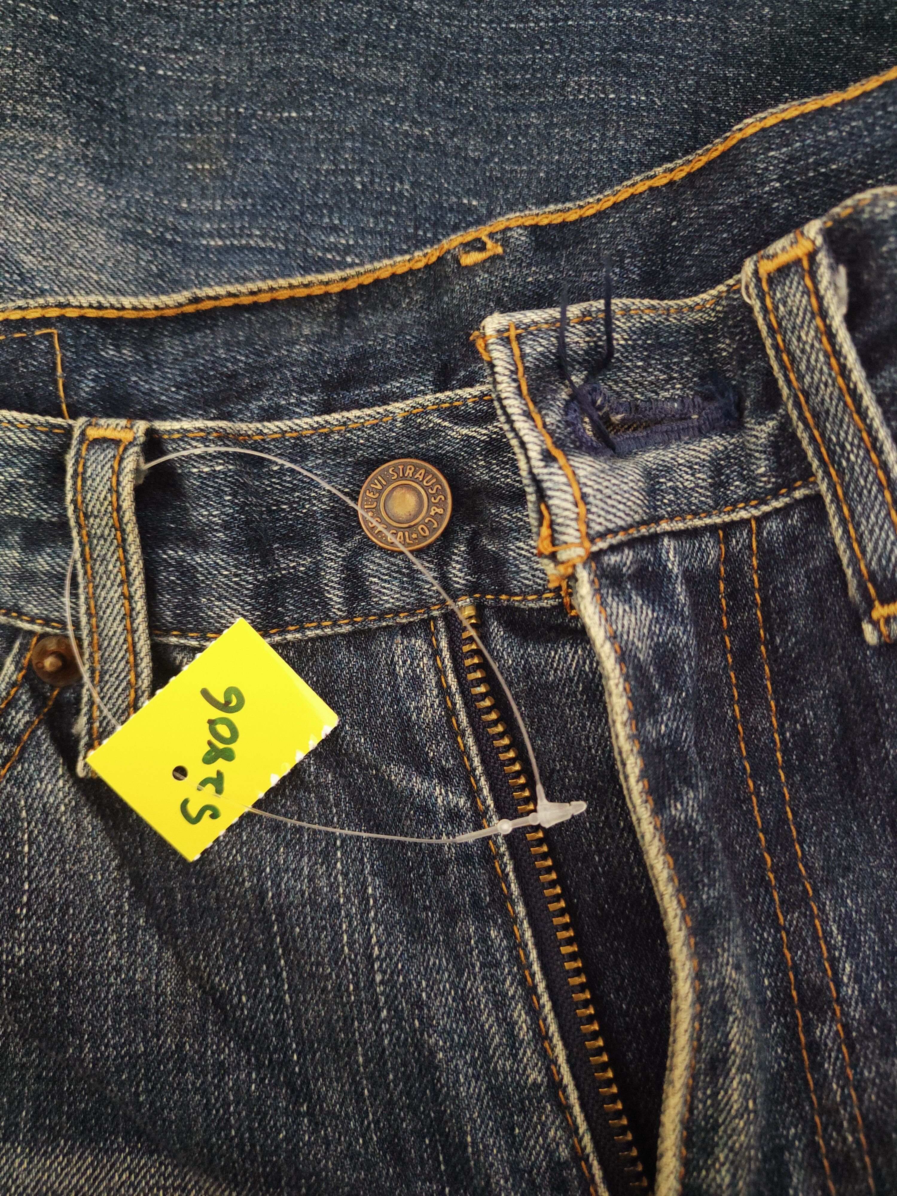 Levi's Levi's Dark Blue Distressed Ripped Jeans #S2806 Size US 32 / EU 48 - 18 Thumbnail