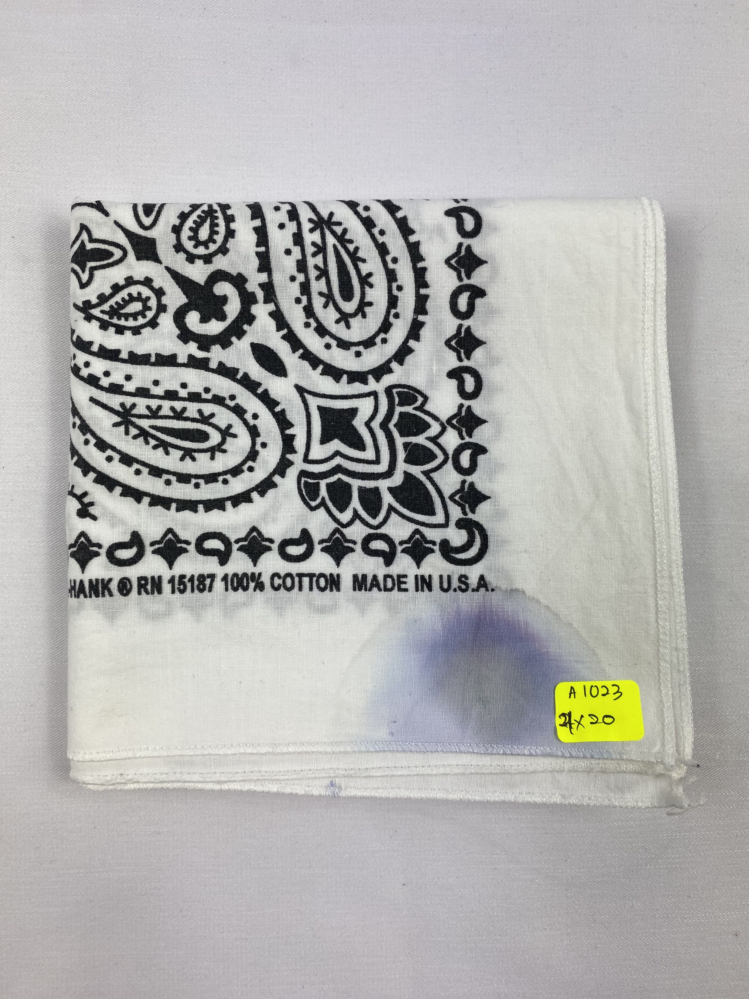 Vintage Paislee Handkerchief / Bandana / Neckerchief Size ONE SIZE - 6 Thumbnail